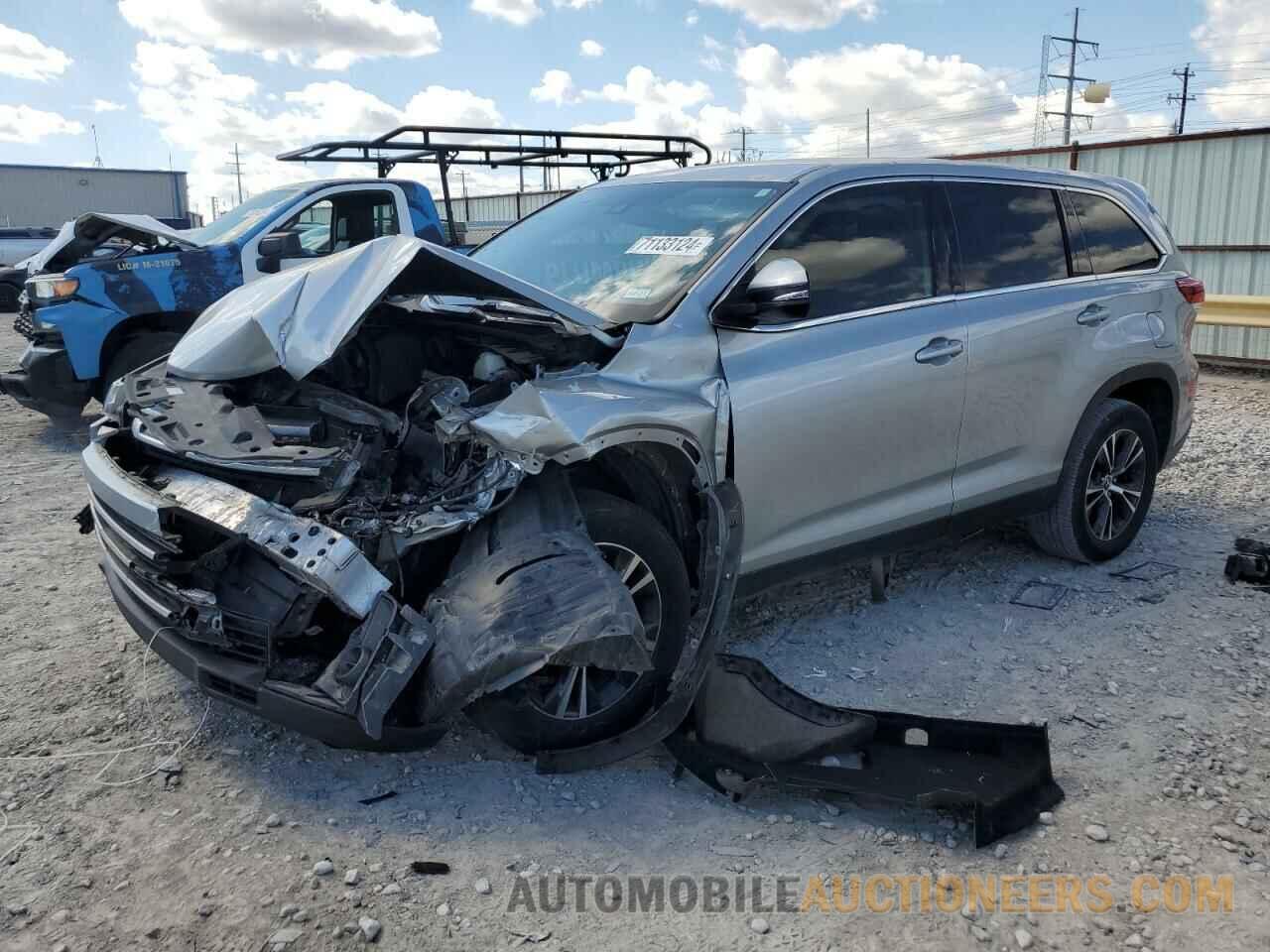 5TDZARFH4KS058408 TOYOTA HIGHLANDER 2019