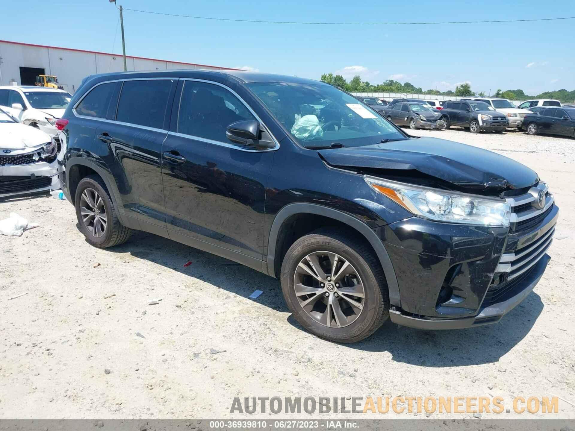 5TDZARFH4KS061633 TOYOTA HIGHLANDER 2019