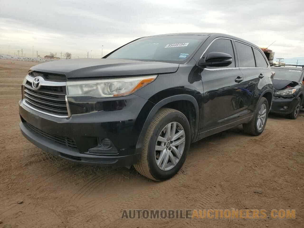 5TDZARFH5GS017521 TOYOTA HIGHLANDER 2016