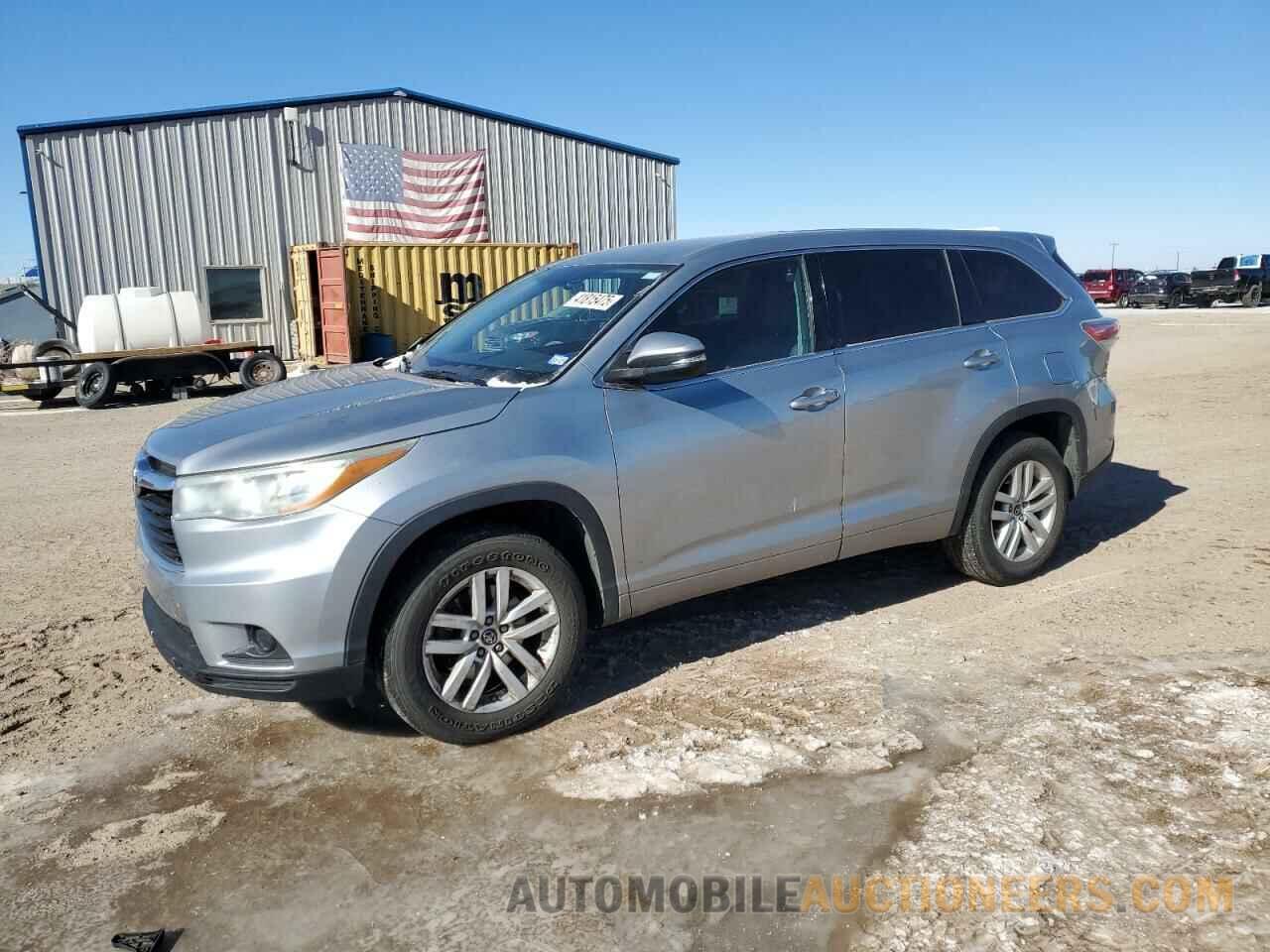 5TDZARFH5GS020824 TOYOTA HIGHLANDER 2016