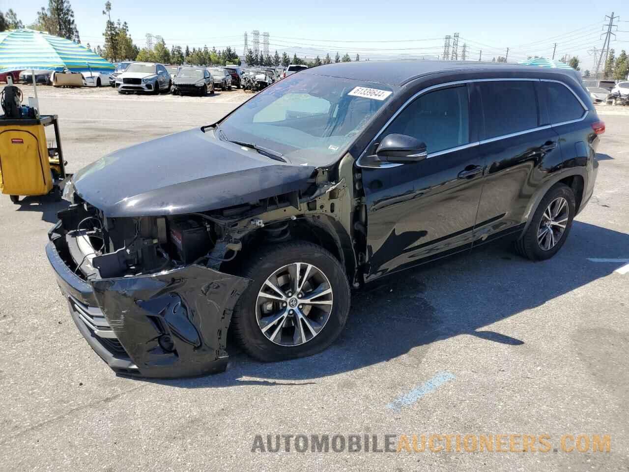 5TDZARFH5HS028777 TOYOTA HIGHLANDER 2017