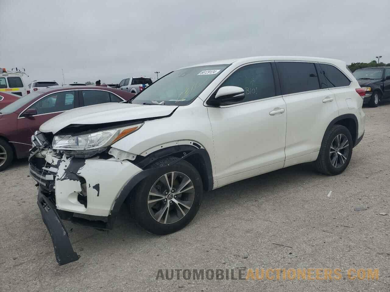 5TDZARFH5HS031453 TOYOTA HIGHLANDER 2017