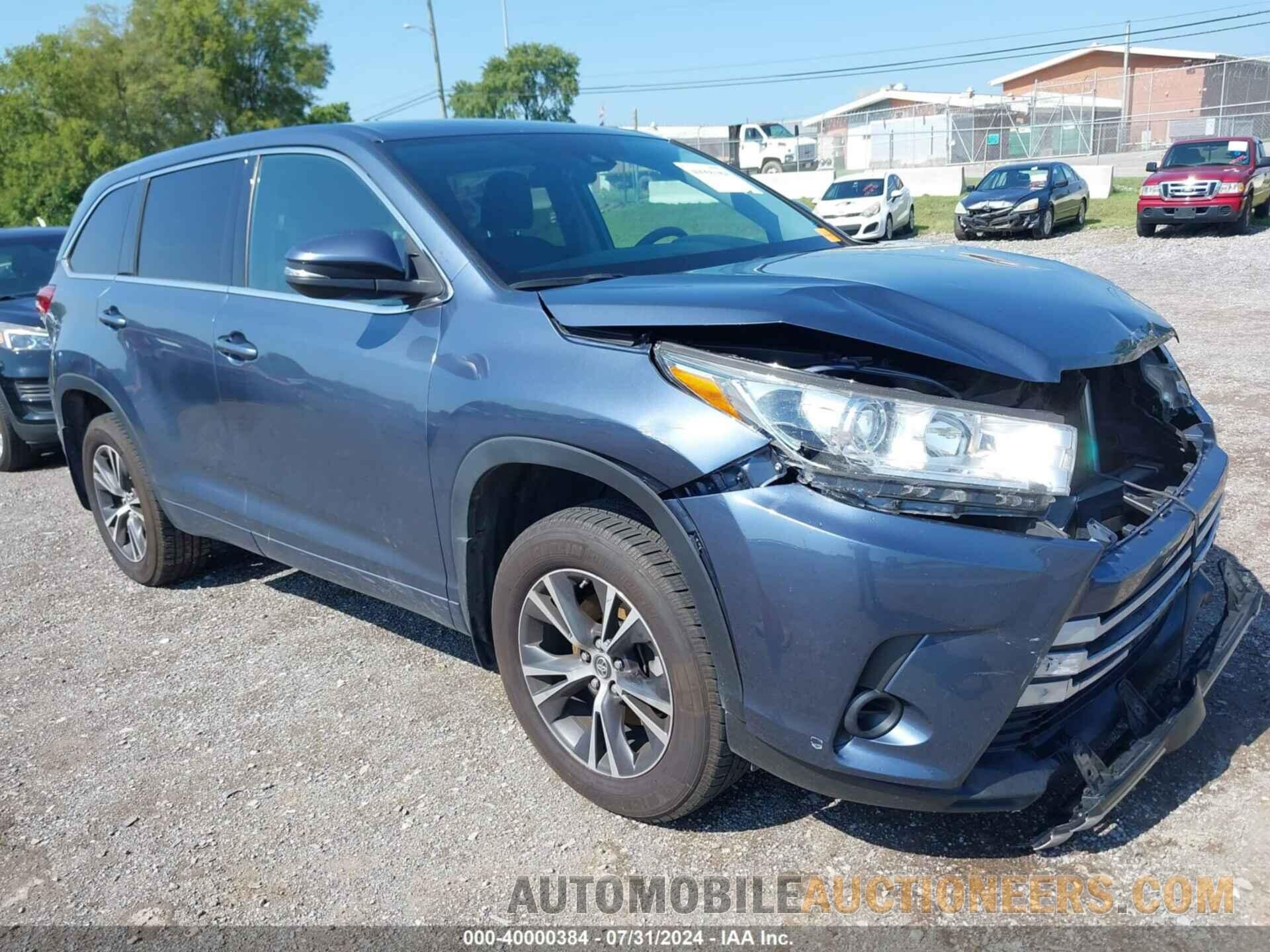 5TDZARFH5JS041745 TOYOTA HIGHLANDER 2018