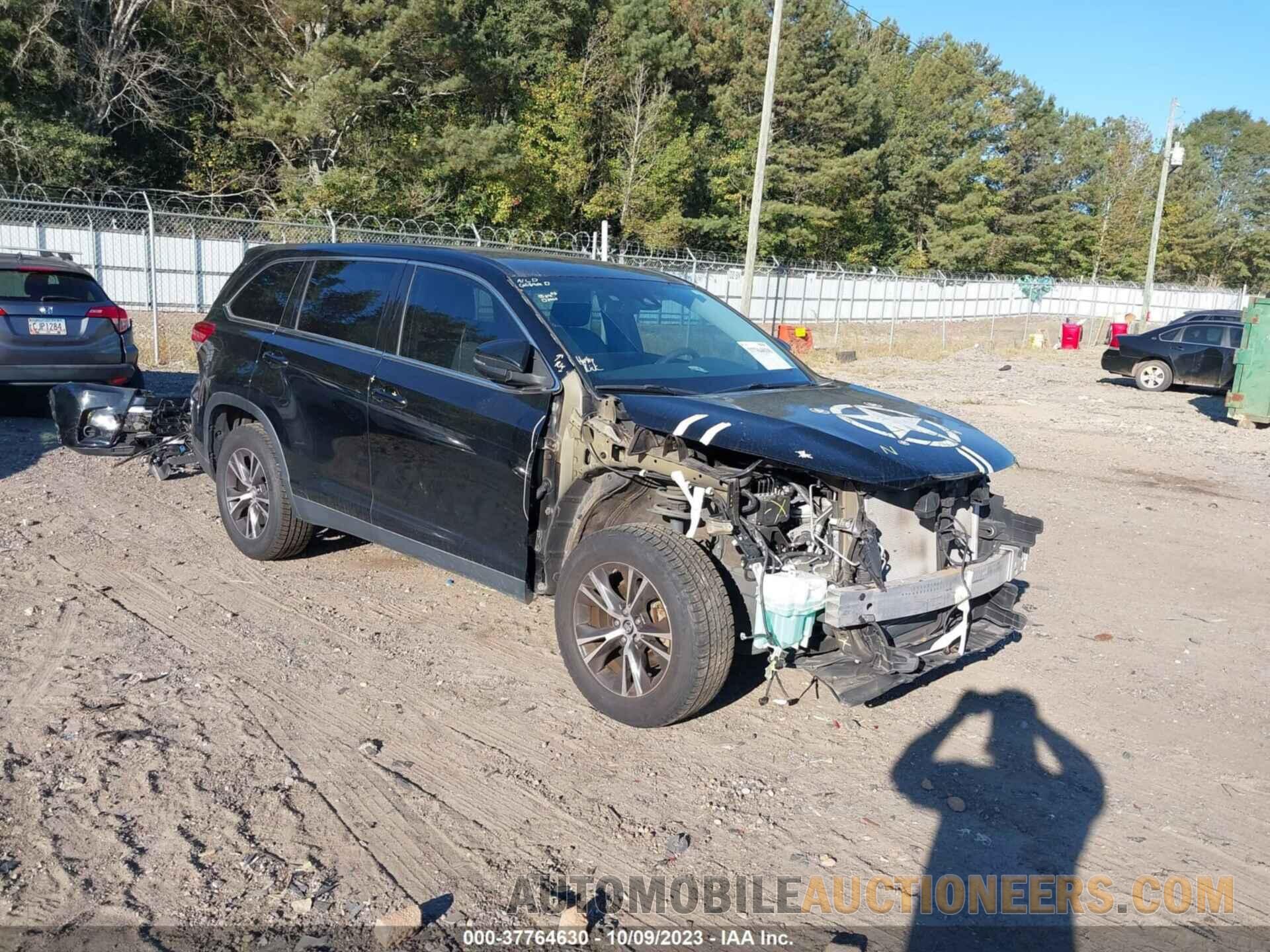 5TDZARFH5KS043285 TOYOTA HIGHLANDER 2019