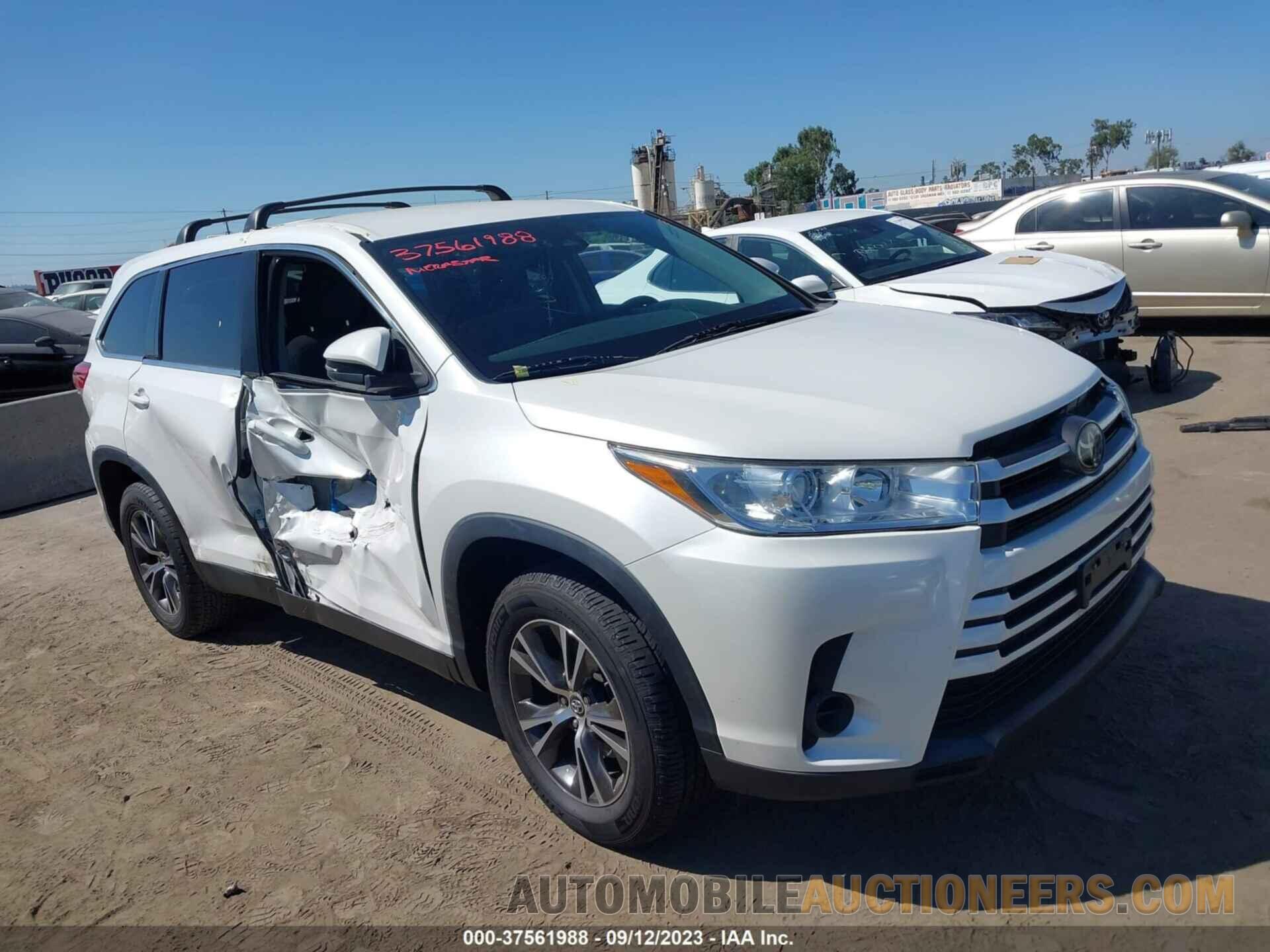 5TDZARFH5KS046994 TOYOTA HIGHLANDER 2019