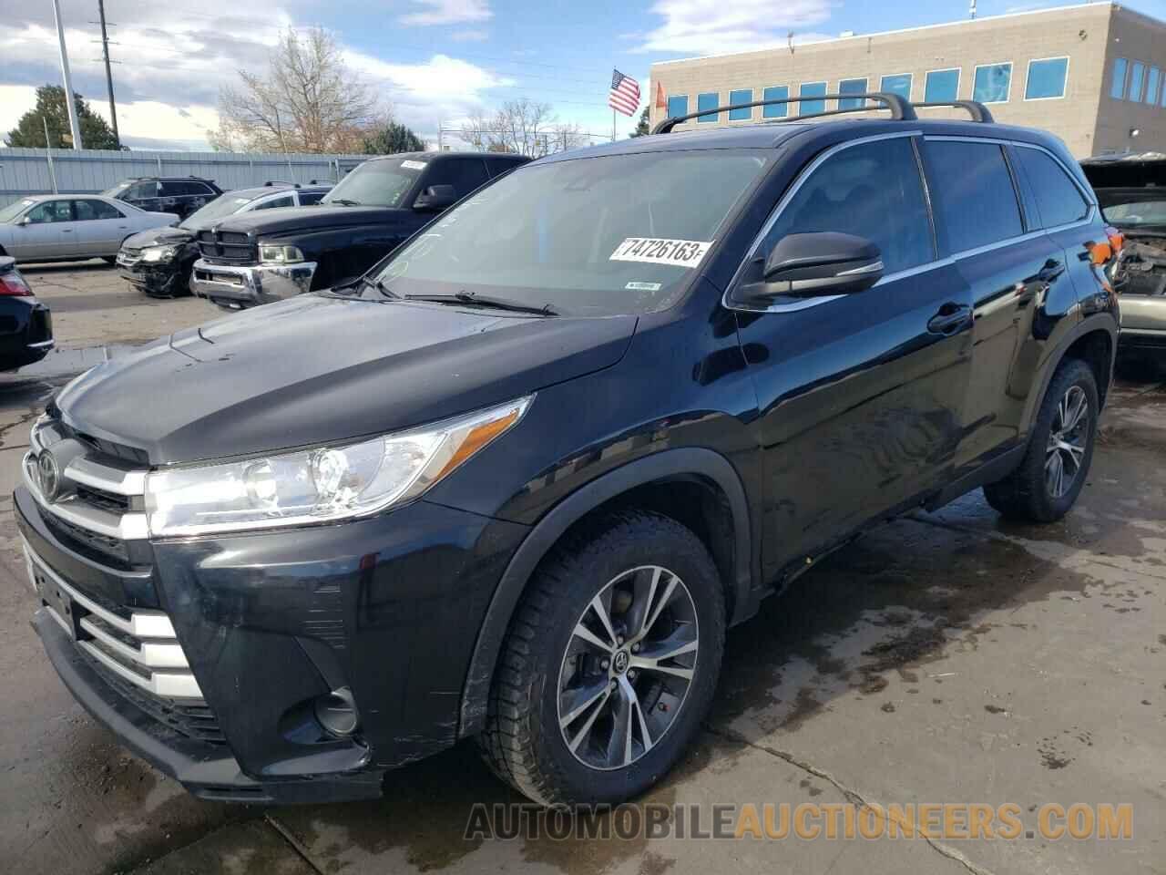 5TDZARFH5KS051726 TOYOTA HIGHLANDER 2019