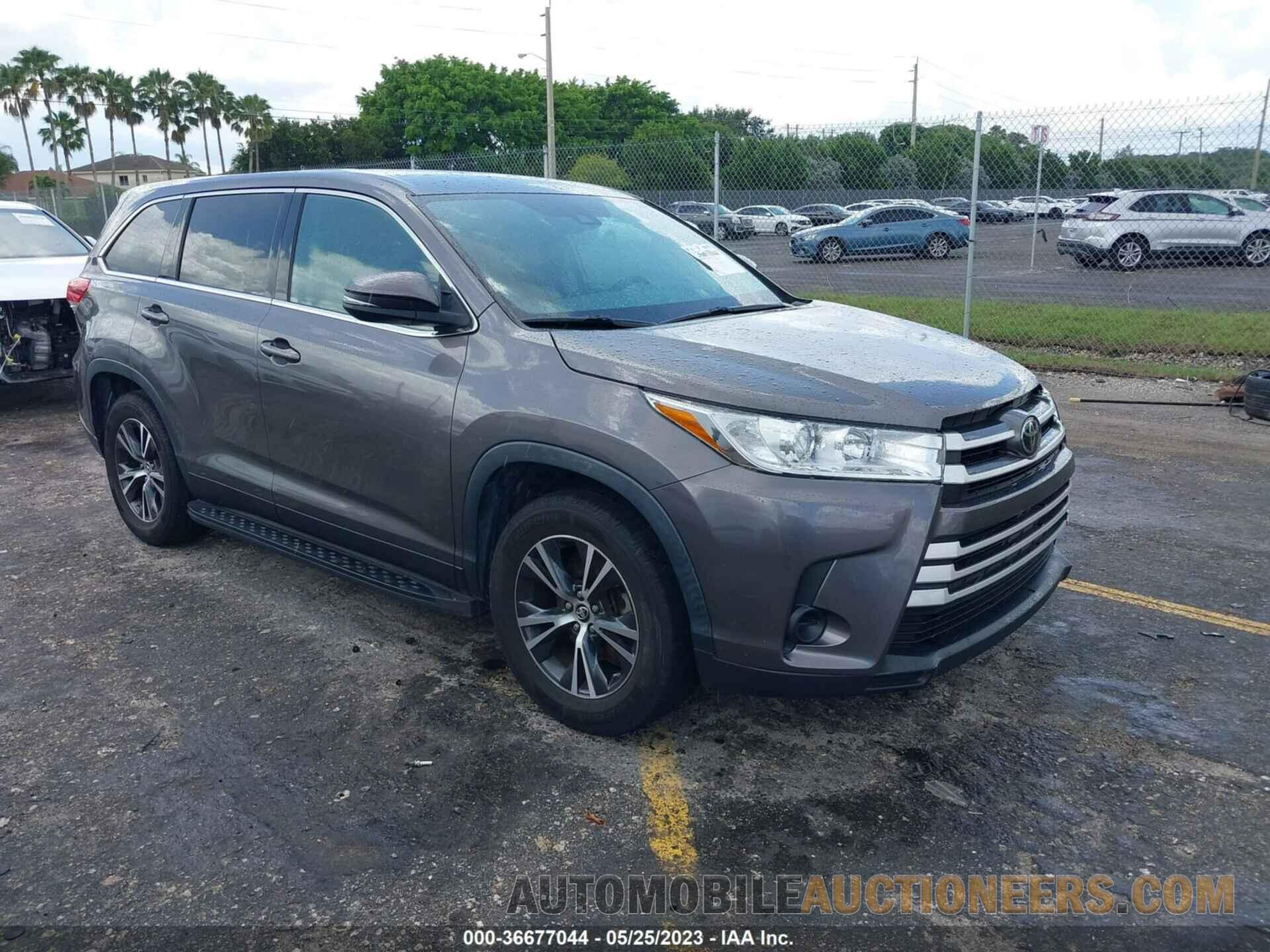 5TDZARFH5KS054948 TOYOTA HIGHLANDER 2019