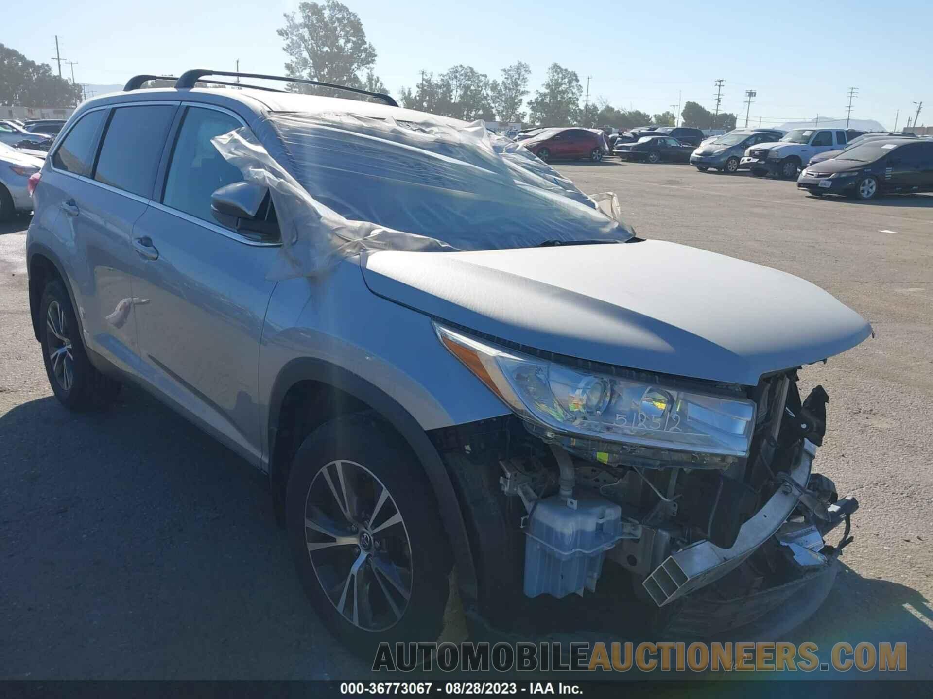 5TDZARFH5KS055176 TOYOTA HIGHLANDER 2019