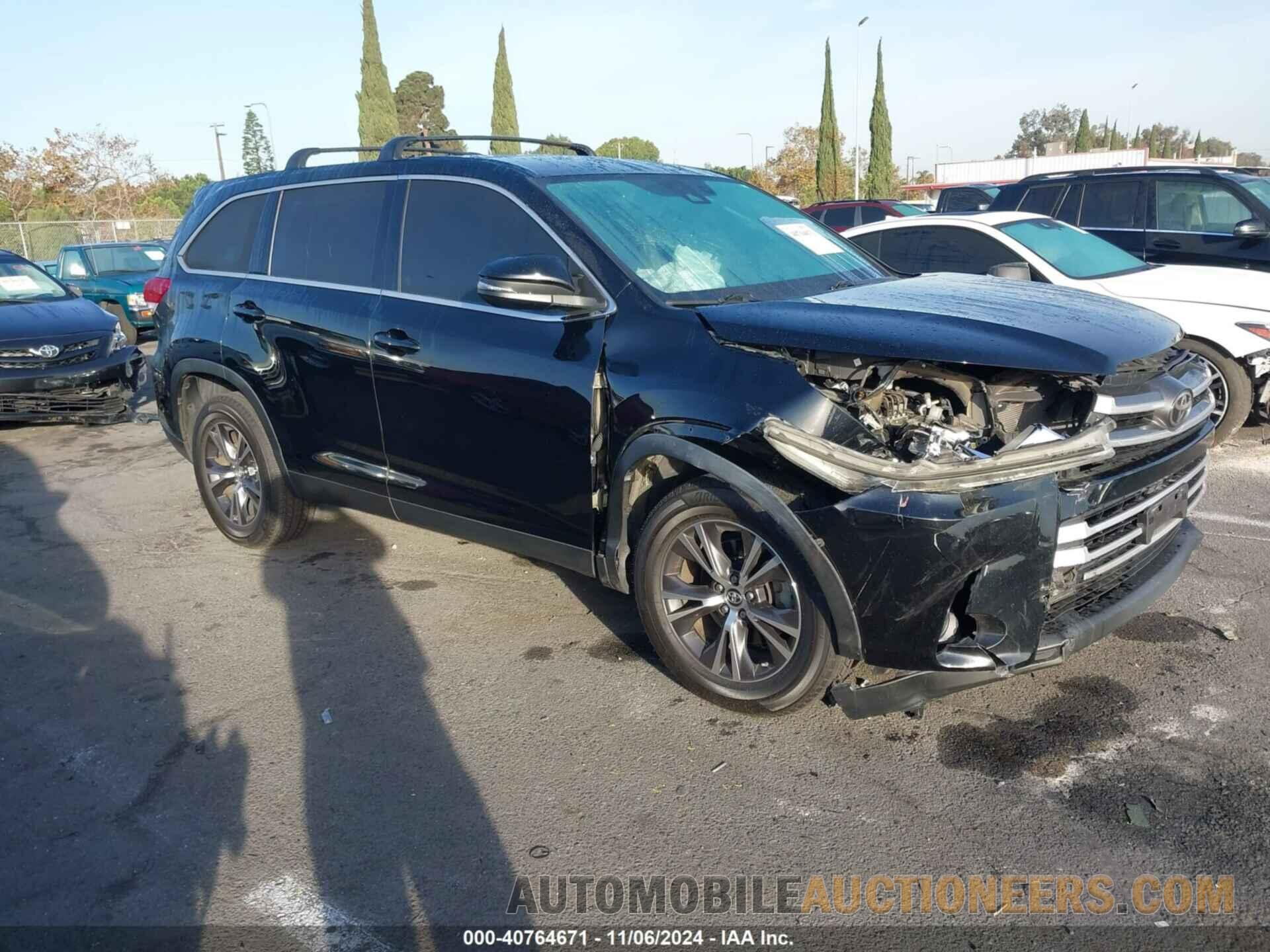 5TDZARFH5KS056067 TOYOTA HIGHLANDER 2019