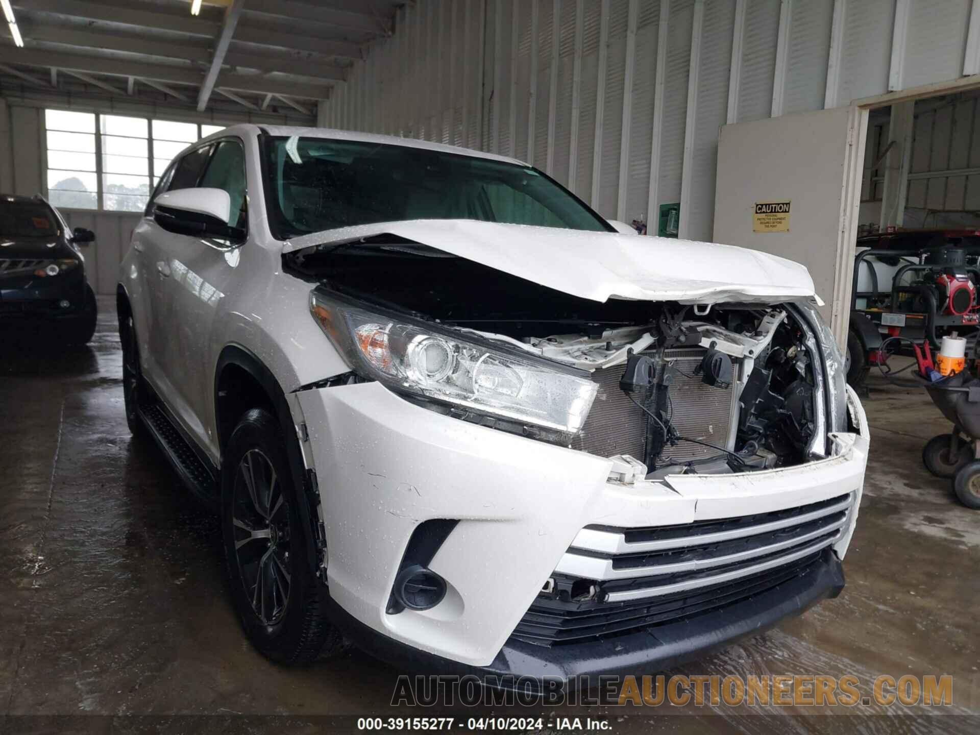 5TDZARFH5KS061298 TOYOTA HIGHLANDER 2019