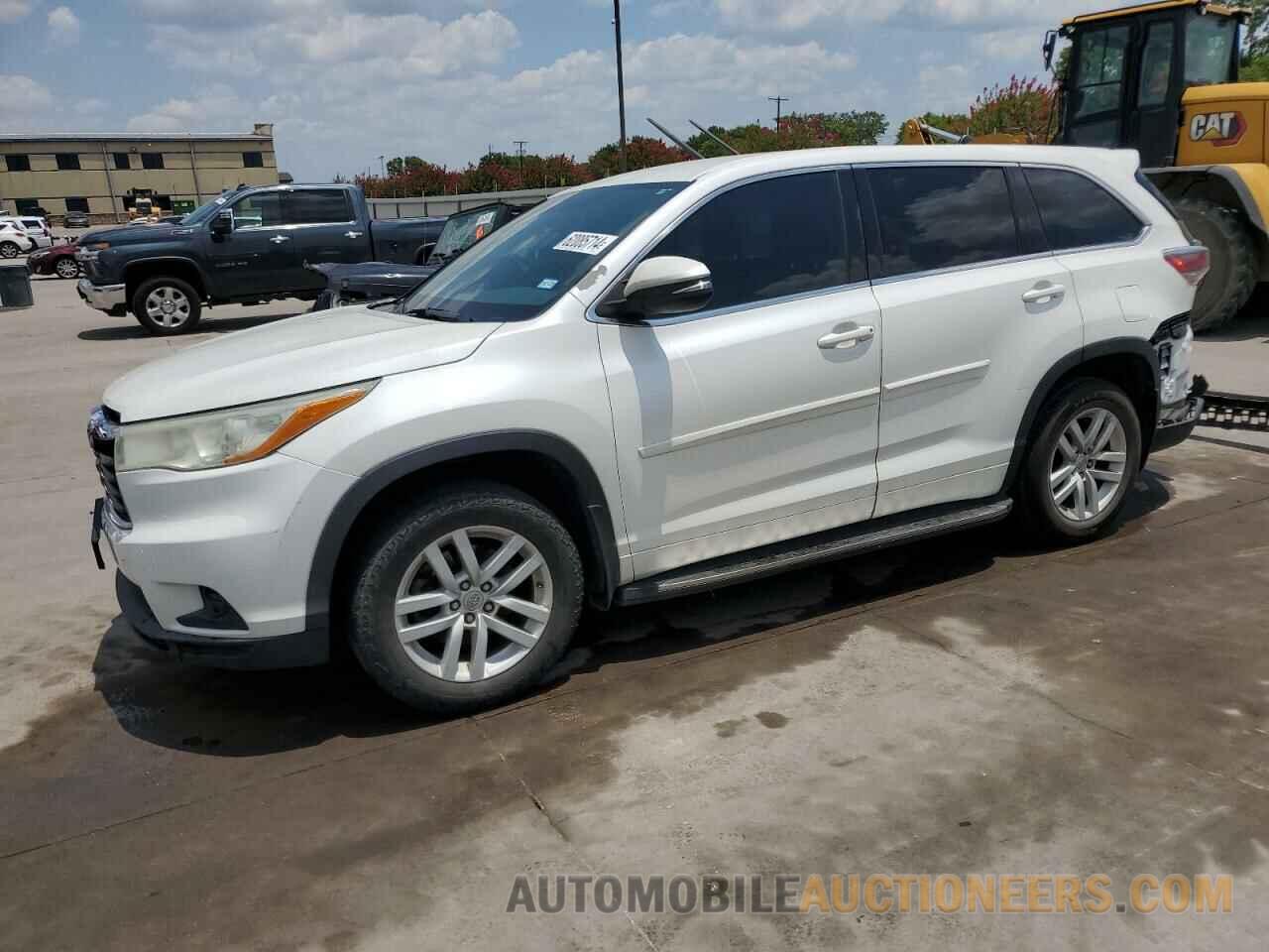 5TDZARFH6FS016389 TOYOTA HIGHLANDER 2015