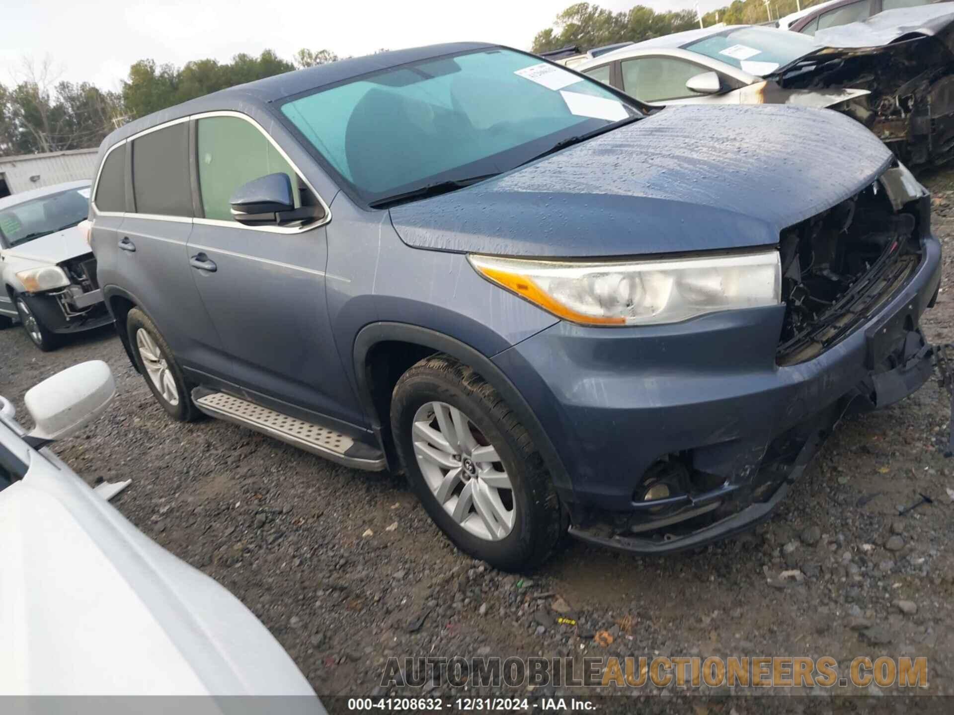 5TDZARFH6GS022856 TOYOTA HIGHLANDER 2016