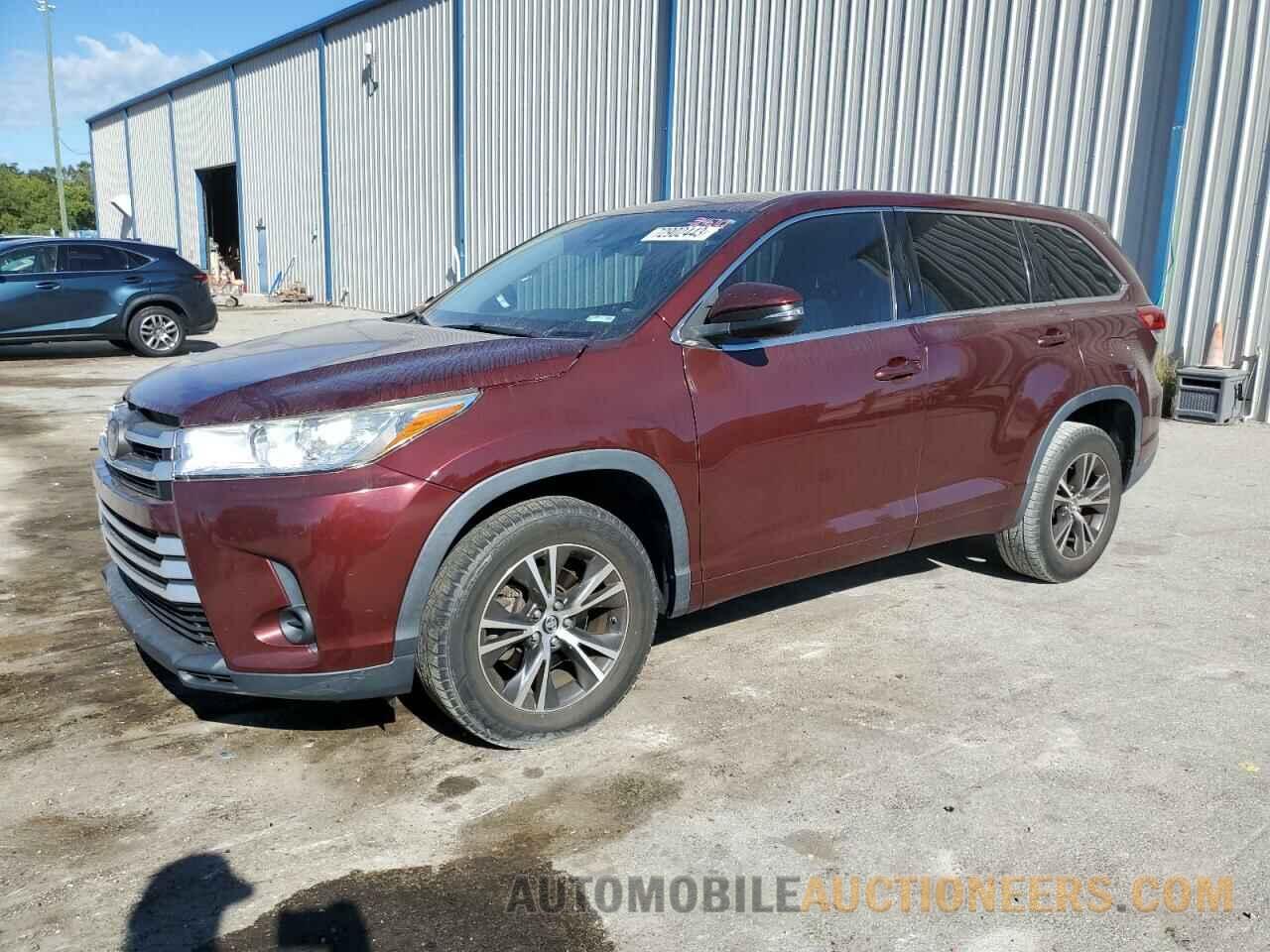 5TDZARFH6HS030876 TOYOTA HIGHLANDER 2017