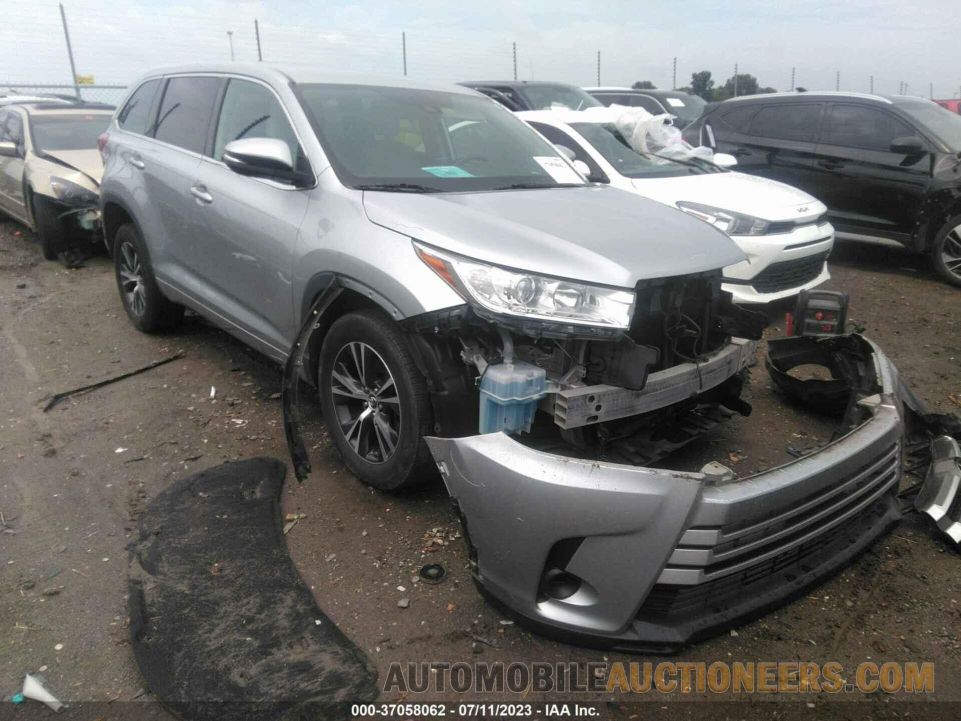 5TDZARFH6JS033282 TOYOTA HIGHLANDER 2018