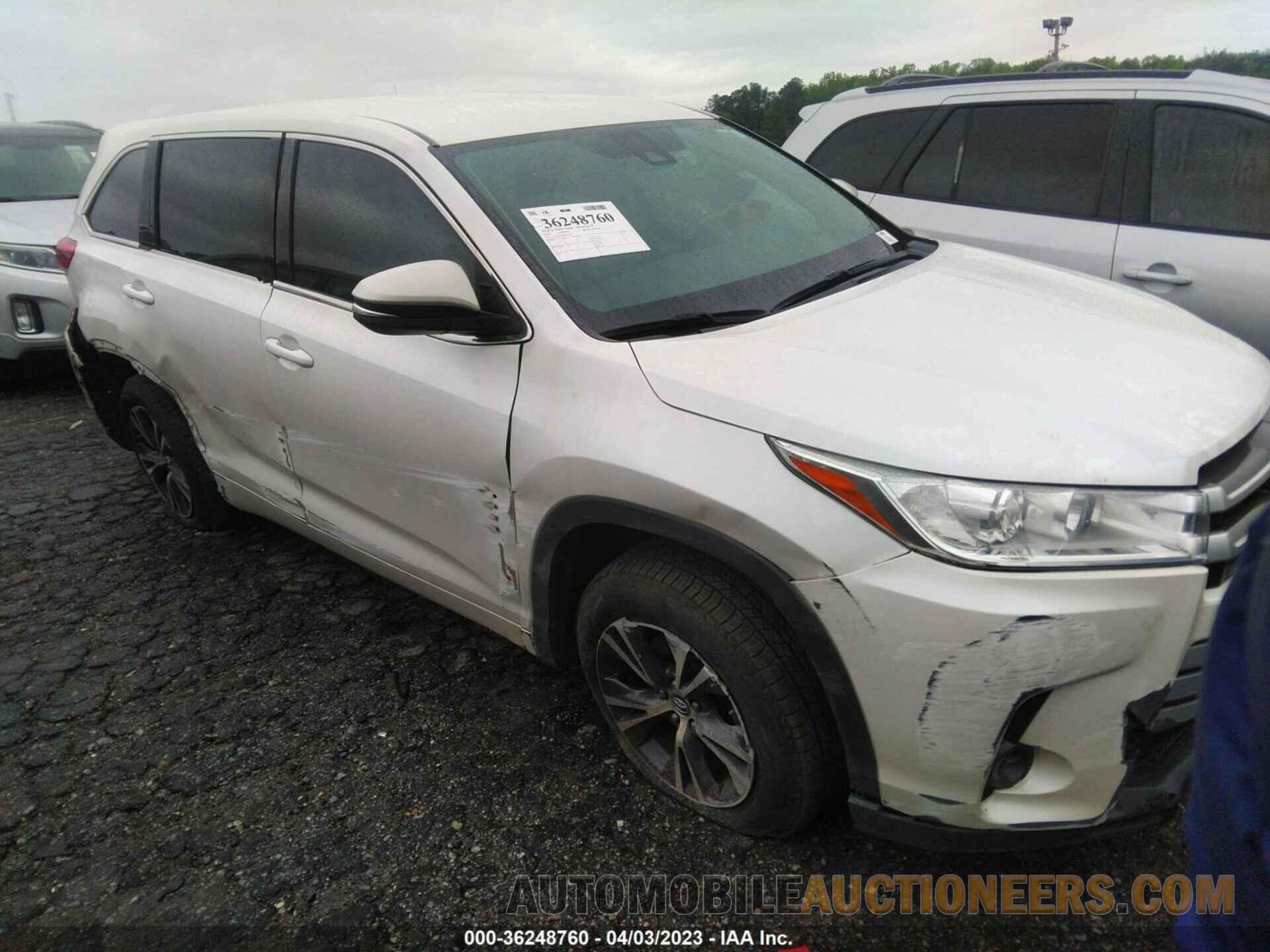 5TDZARFH6JS035369 TOYOTA HIGHLANDER 2018