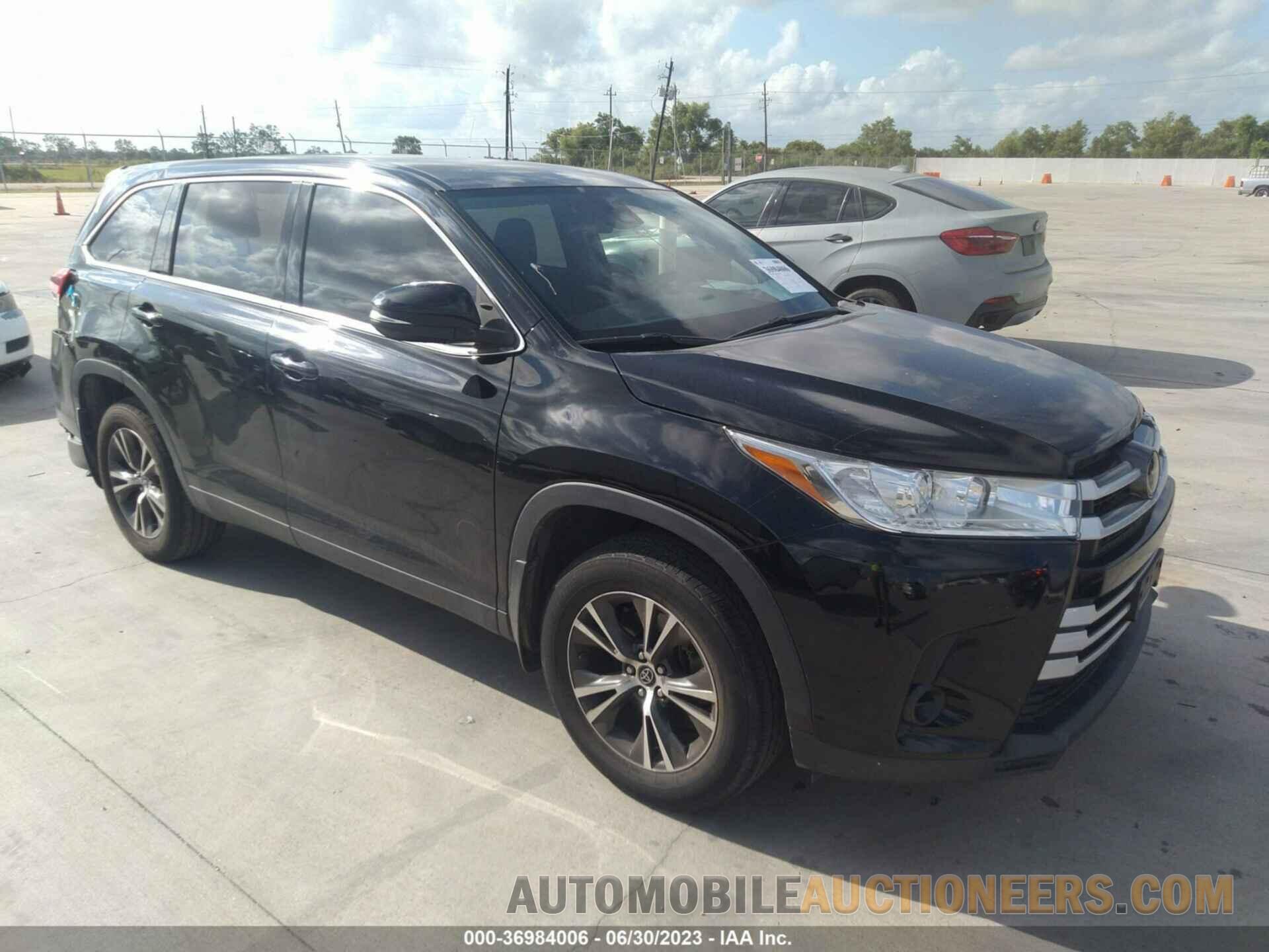 5TDZARFH6KS042579 TOYOTA HIGHLANDER 2019