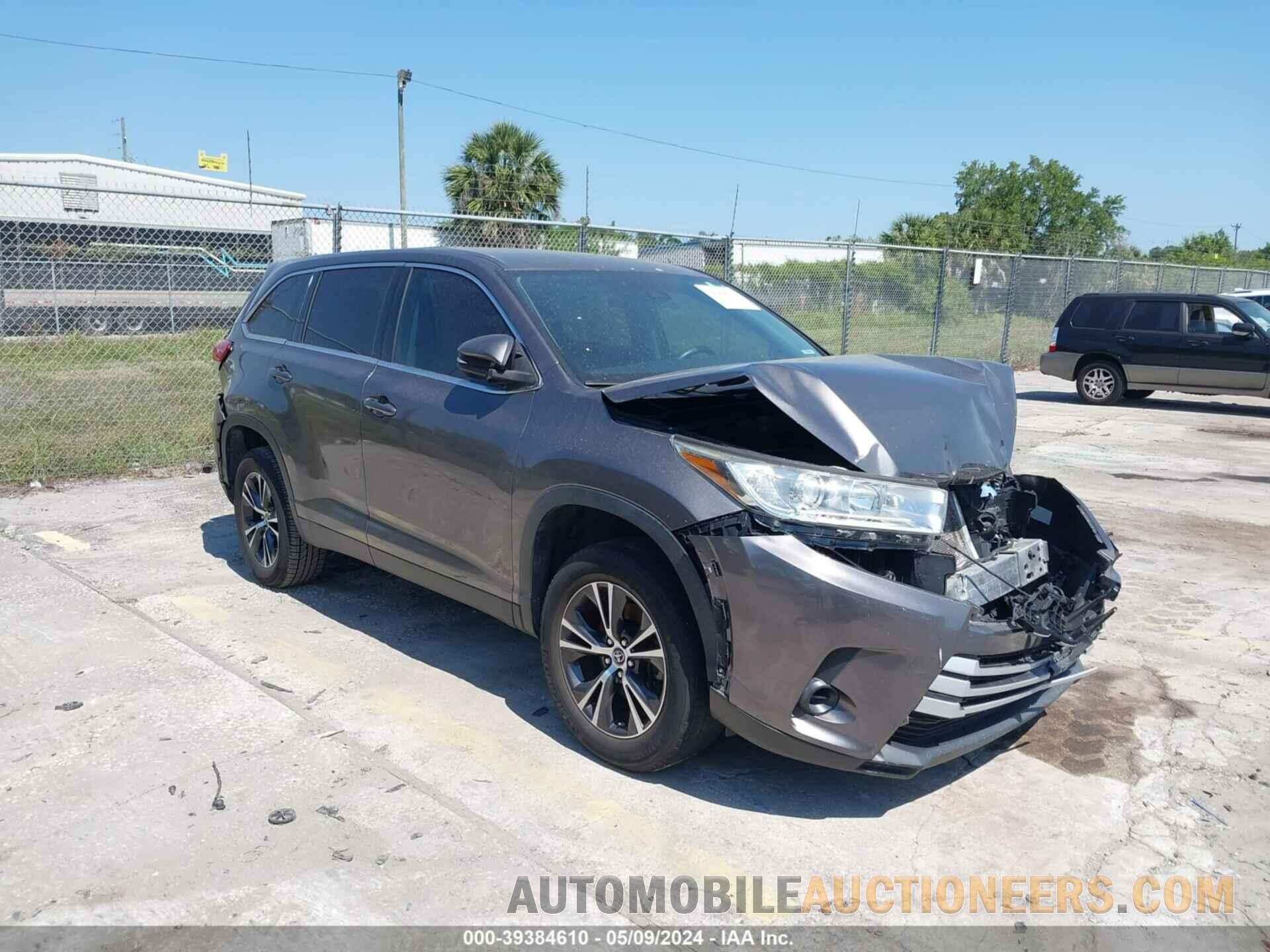 5TDZARFH6KS049273 TOYOTA HIGHLANDER 2019