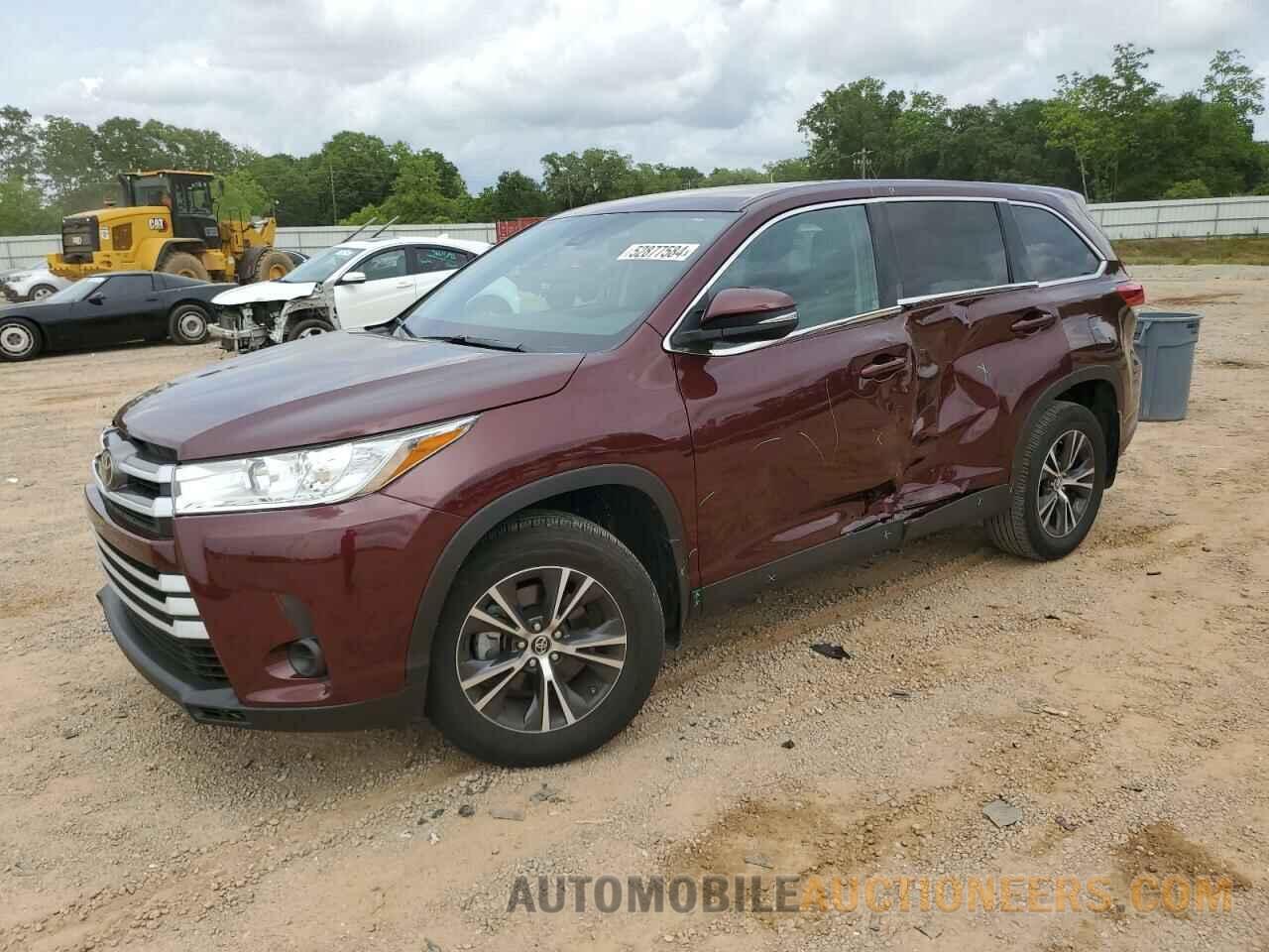 5TDZARFH6KS050102 TOYOTA HIGHLANDER 2019