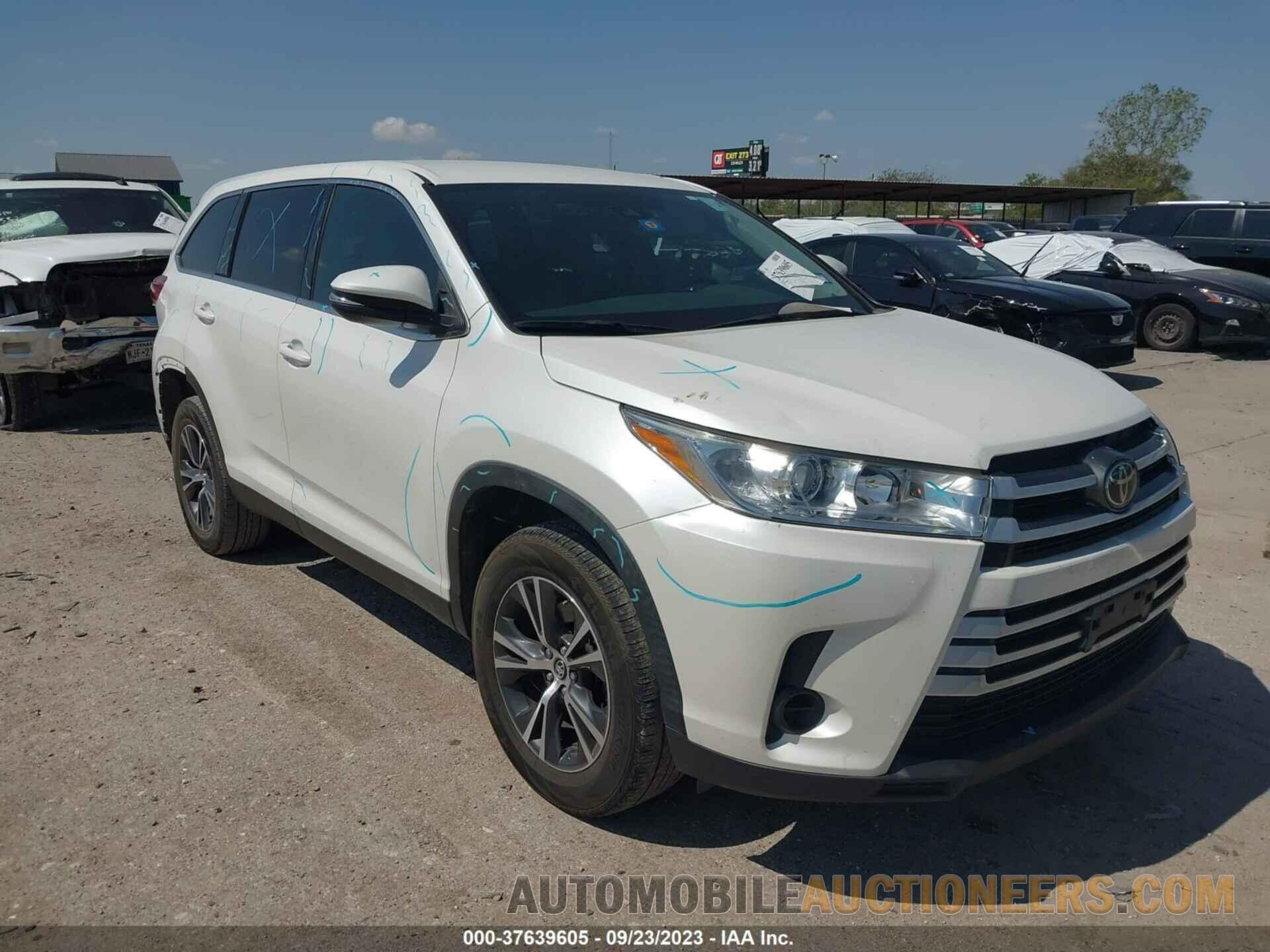 5TDZARFH6KS050696 TOYOTA HIGHLANDER 2019