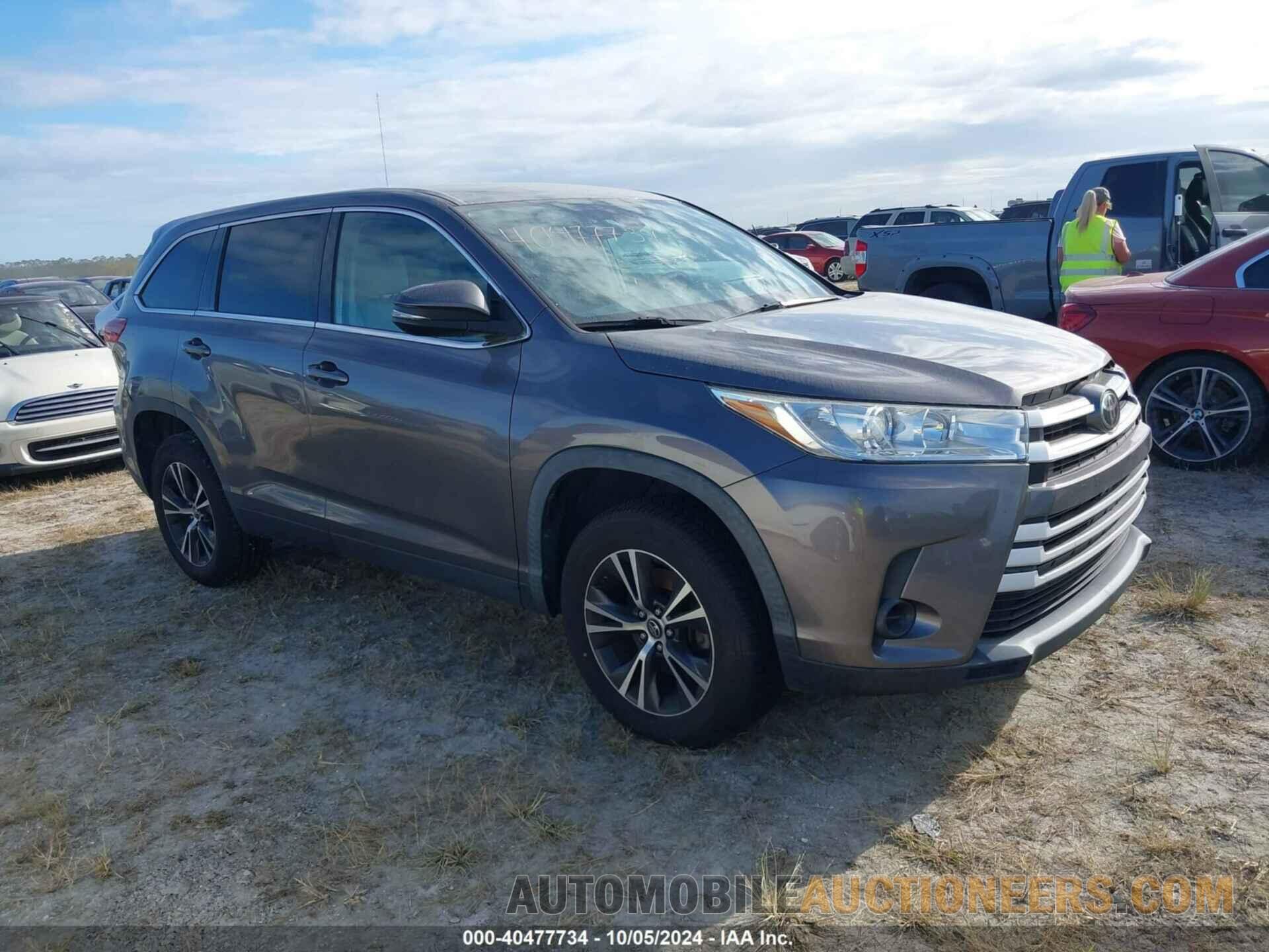 5TDZARFH6KS053436 TOYOTA HIGHLANDER 2019