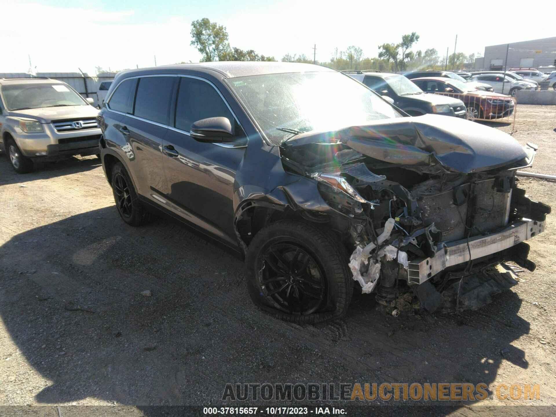 5TDZARFH6KS055719 TOYOTA HIGHLANDER 2019