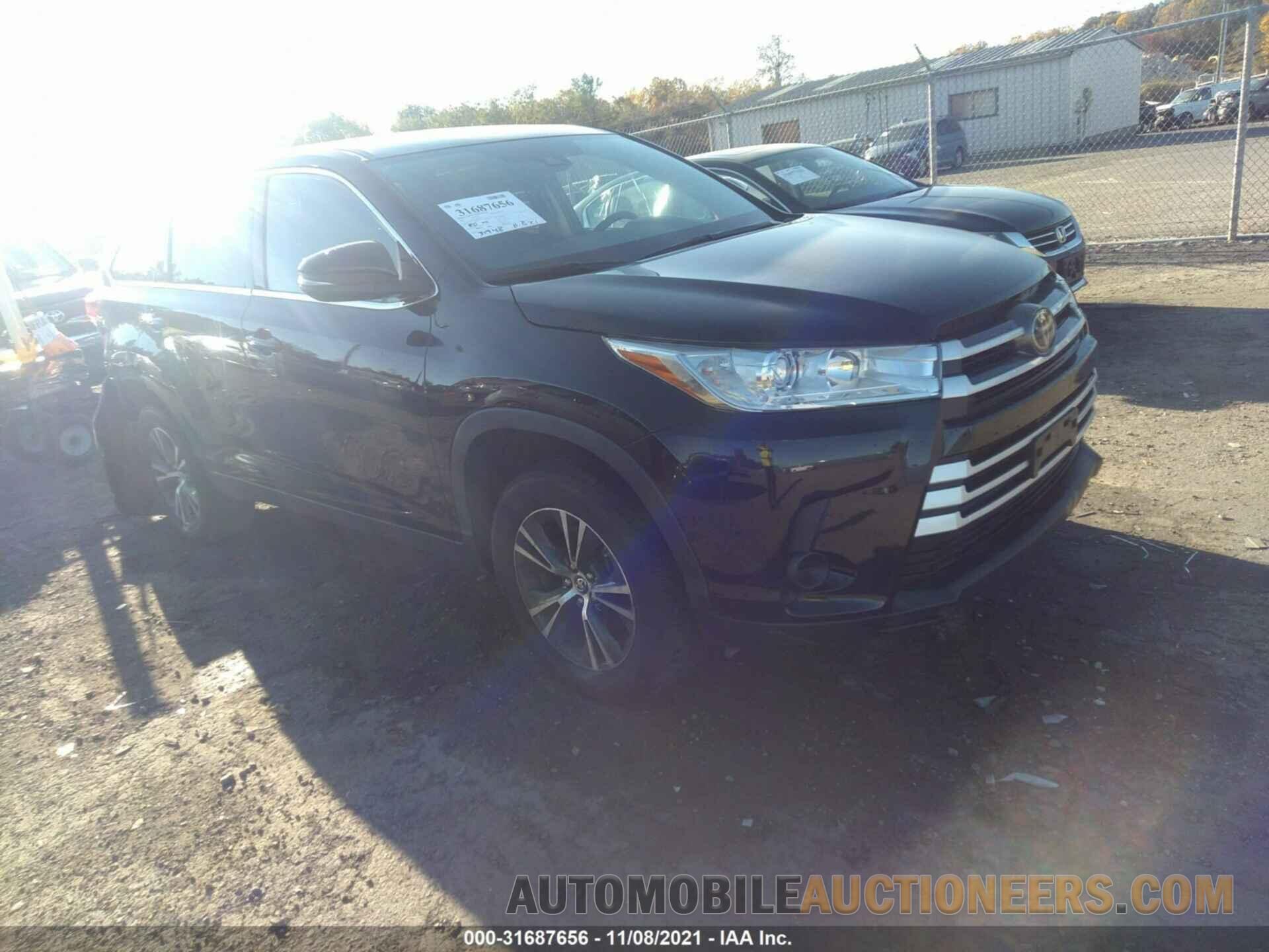 5TDZARFH6KS058989 TOYOTA HIGHLANDER 2019