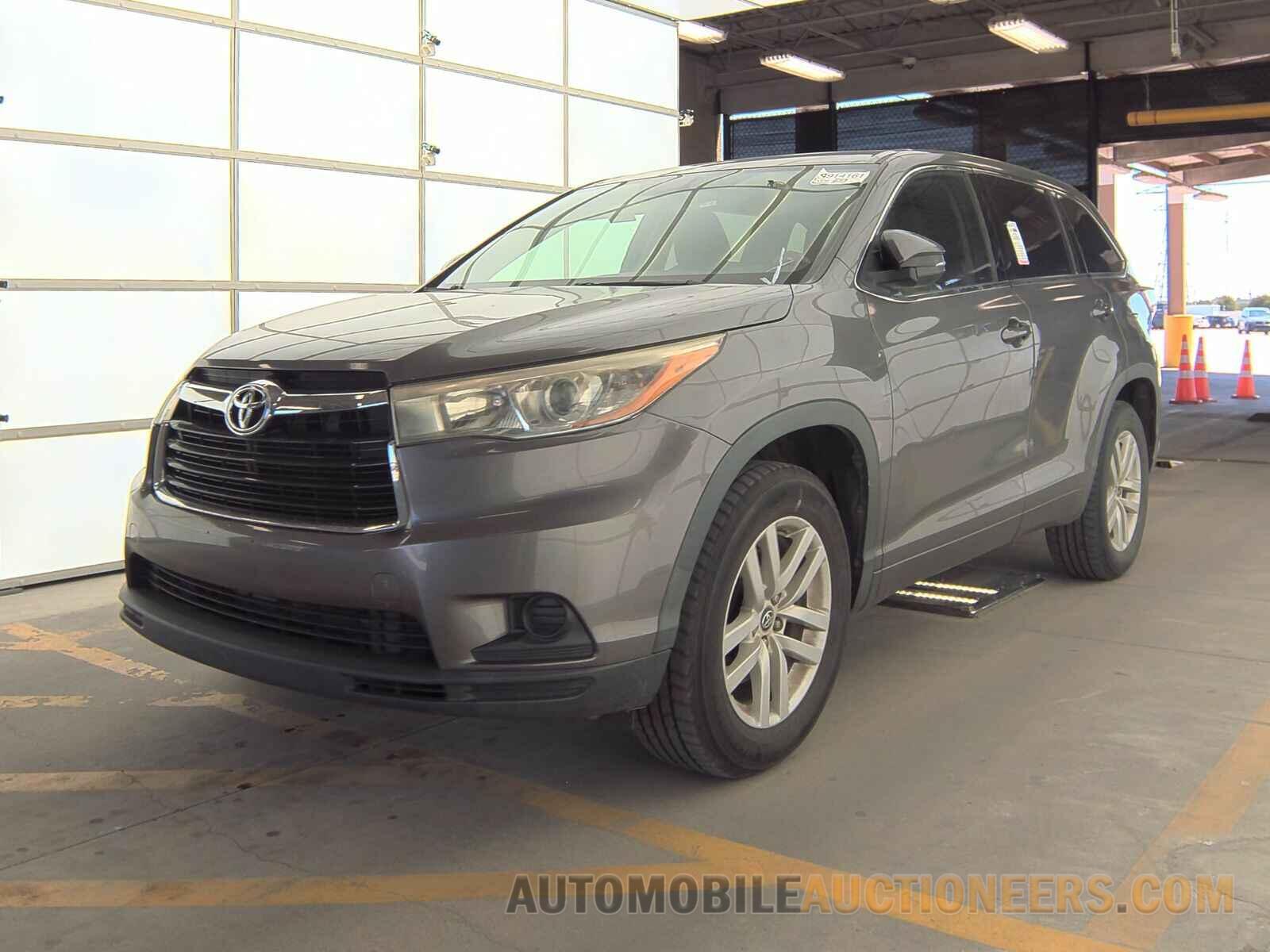 5TDZARFH7GS020310 Toyota Highlander 2016