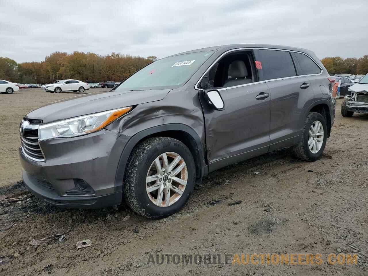 5TDZARFH7GS020789 TOYOTA HIGHLANDER 2016