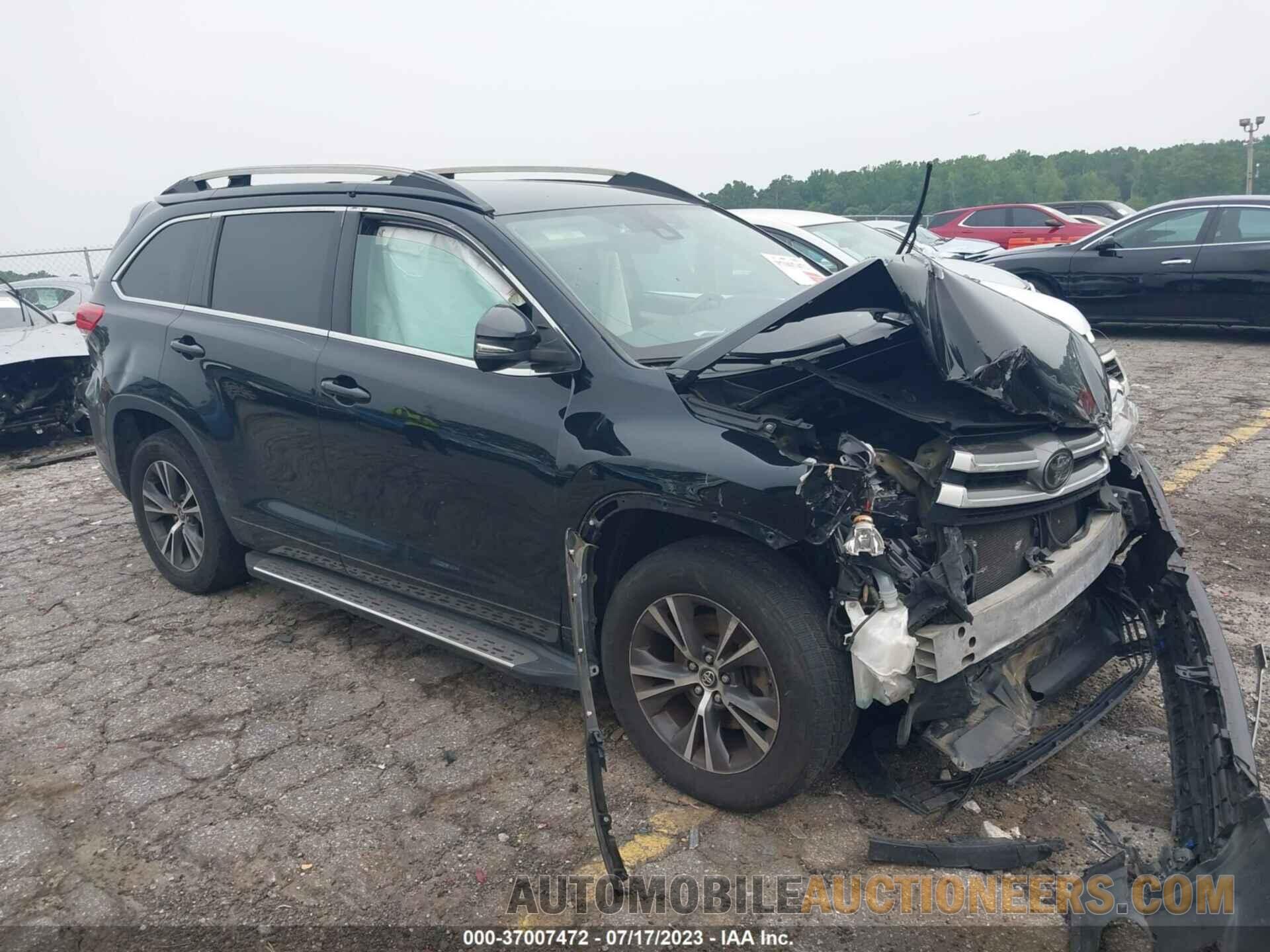 5TDZARFH7HS023600 TOYOTA HIGHLANDER 2017