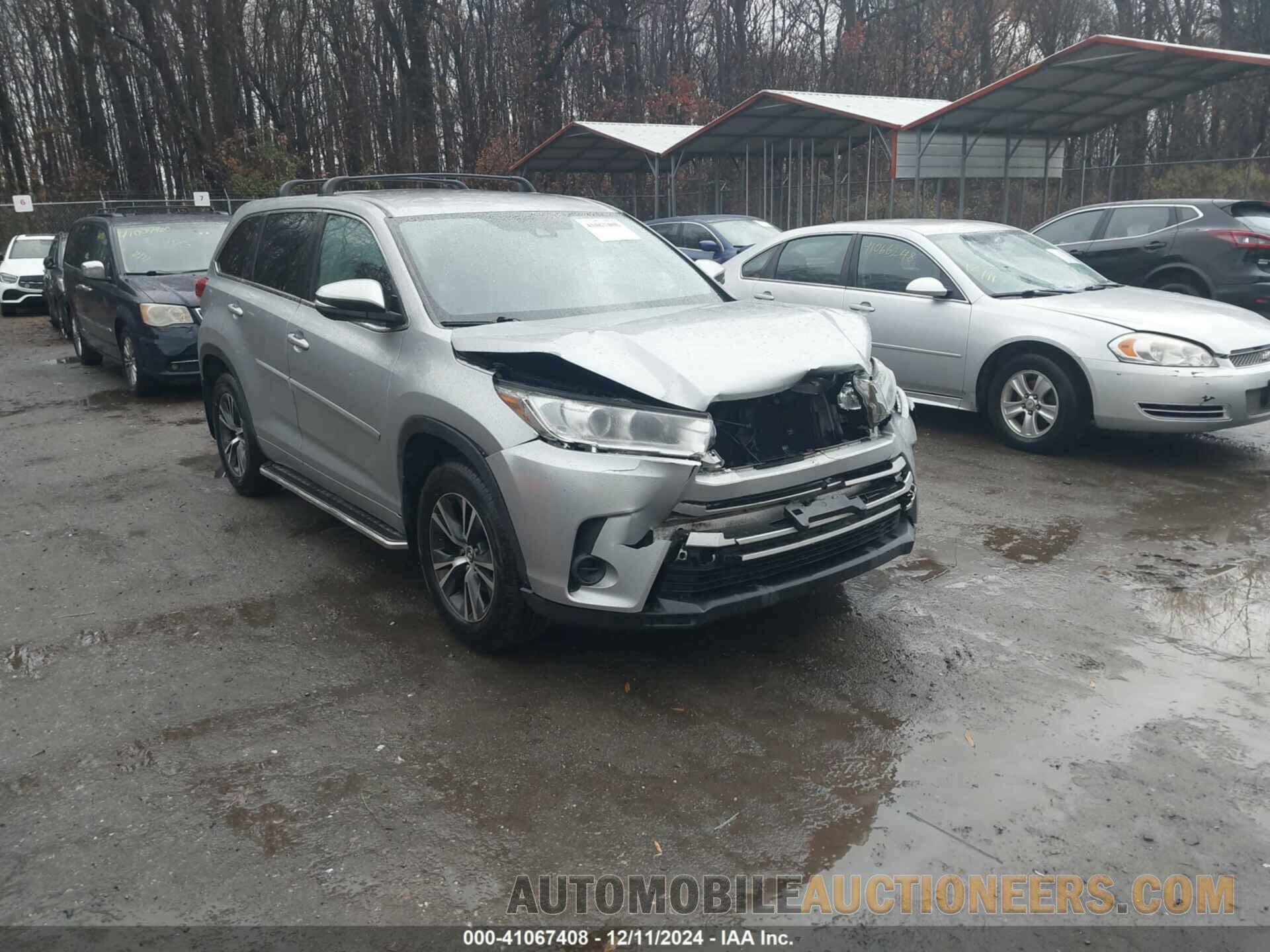 5TDZARFH7HS025377 TOYOTA HIGHLANDER 2017