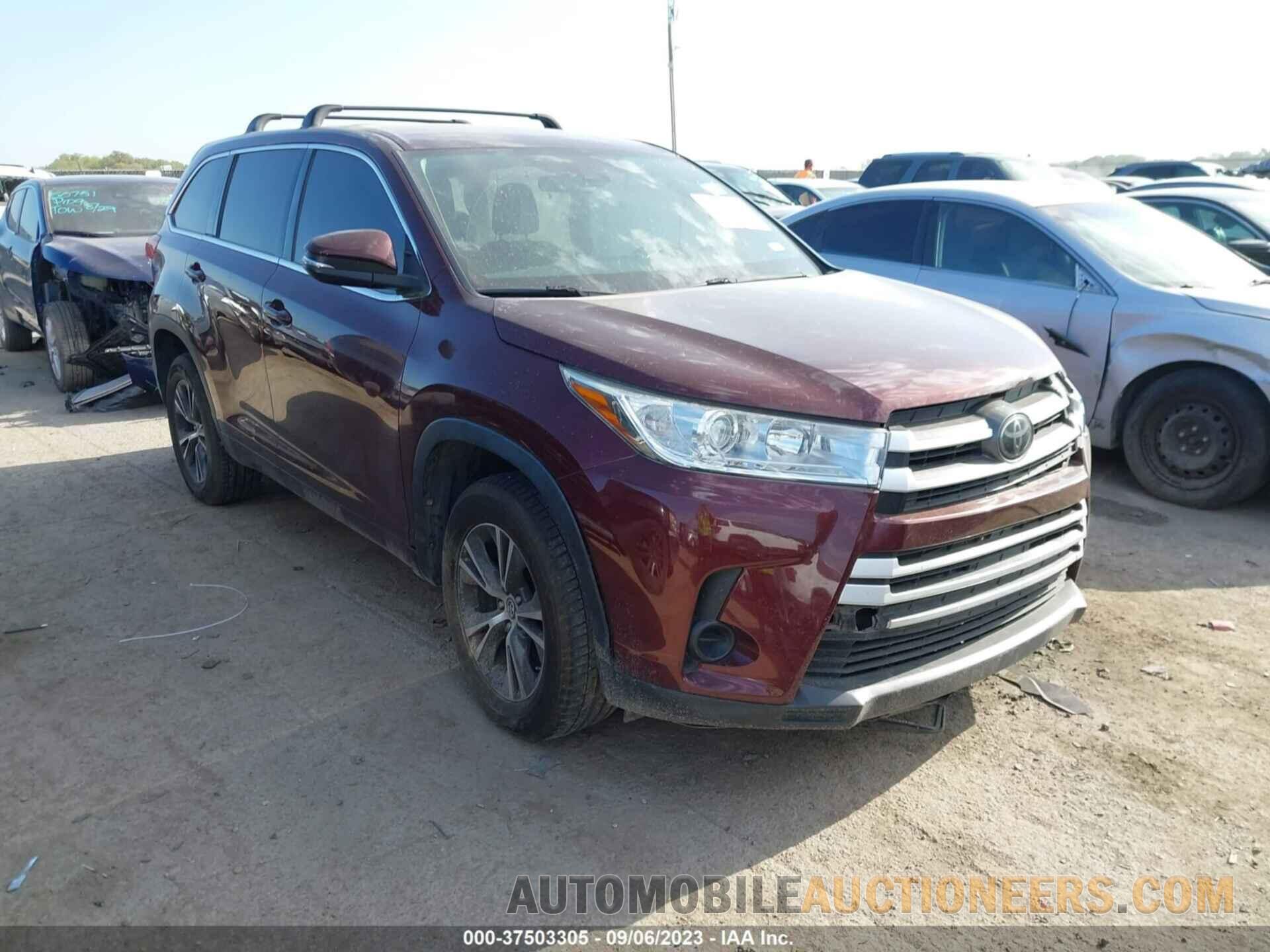 5TDZARFH7HS032622 TOYOTA HIGHLANDER 2017