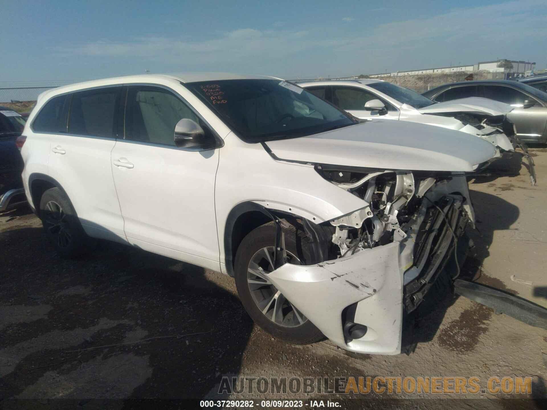 5TDZARFH7JS039320 TOYOTA HIGHLANDER 2018