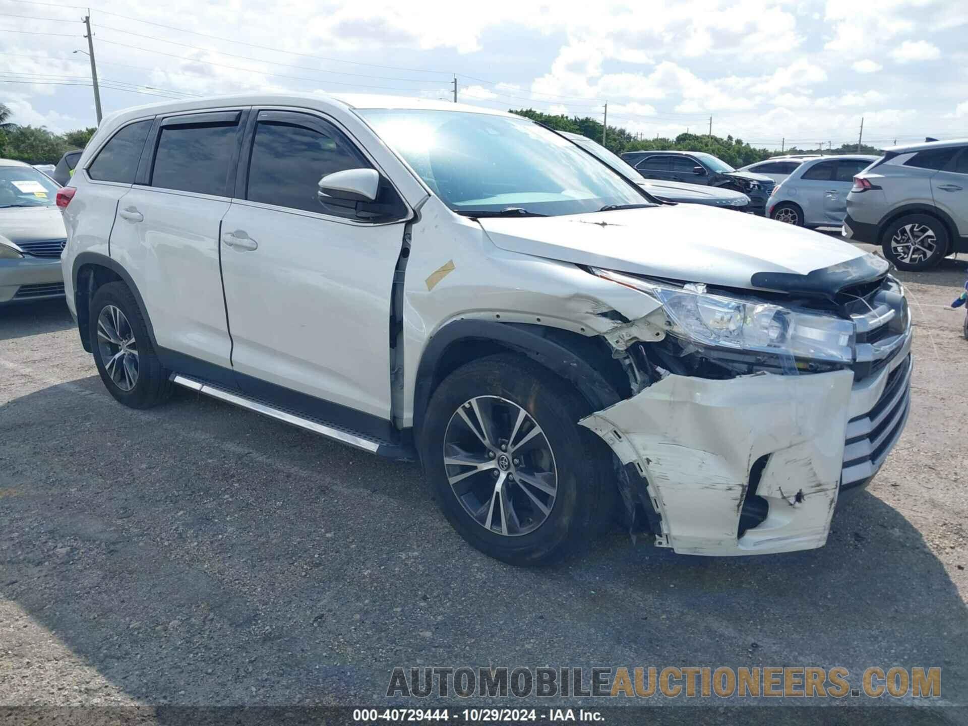 5TDZARFH7KS042994 TOYOTA HIGHLANDER 2019