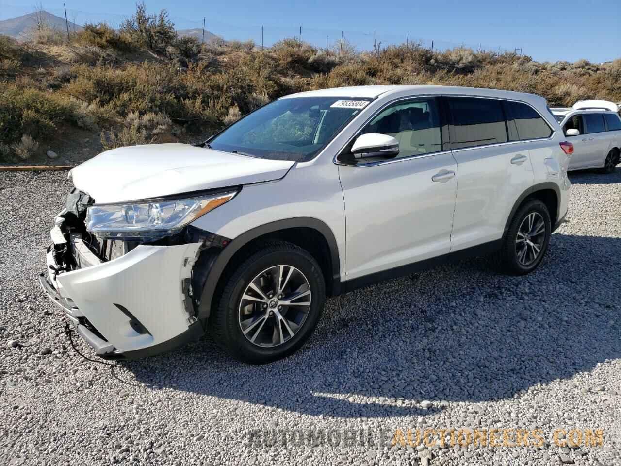 5TDZARFH7KS050853 TOYOTA HIGHLANDER 2019