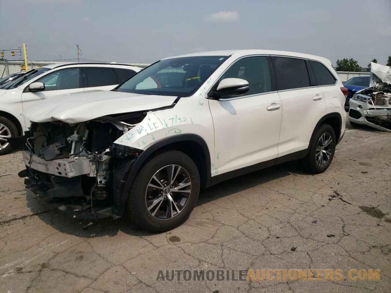 5TDZARFH7KS051128 TOYOTA HIGHLANDER 2019