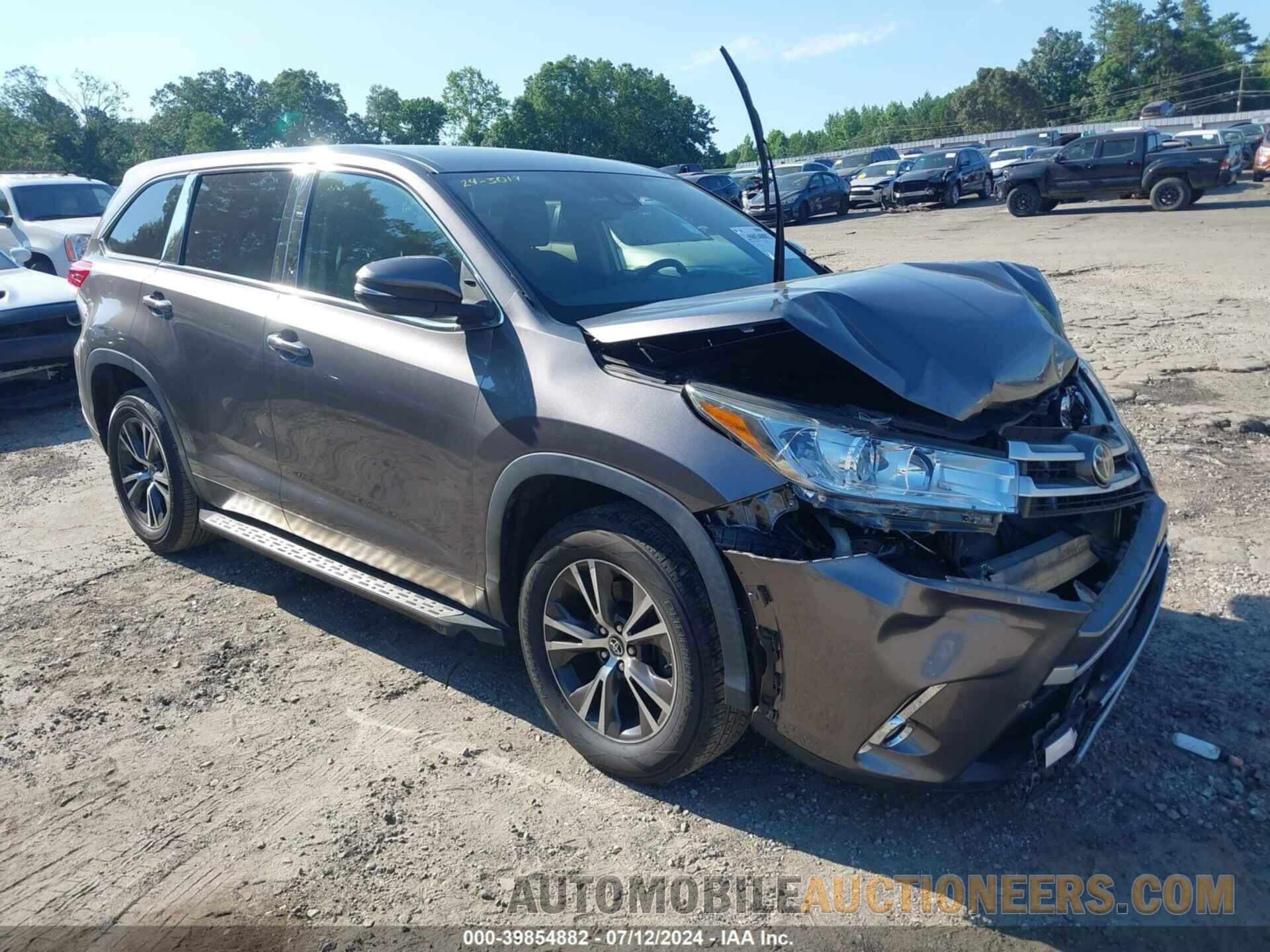 5TDZARFH7KS052442 TOYOTA HIGHLANDER 2019