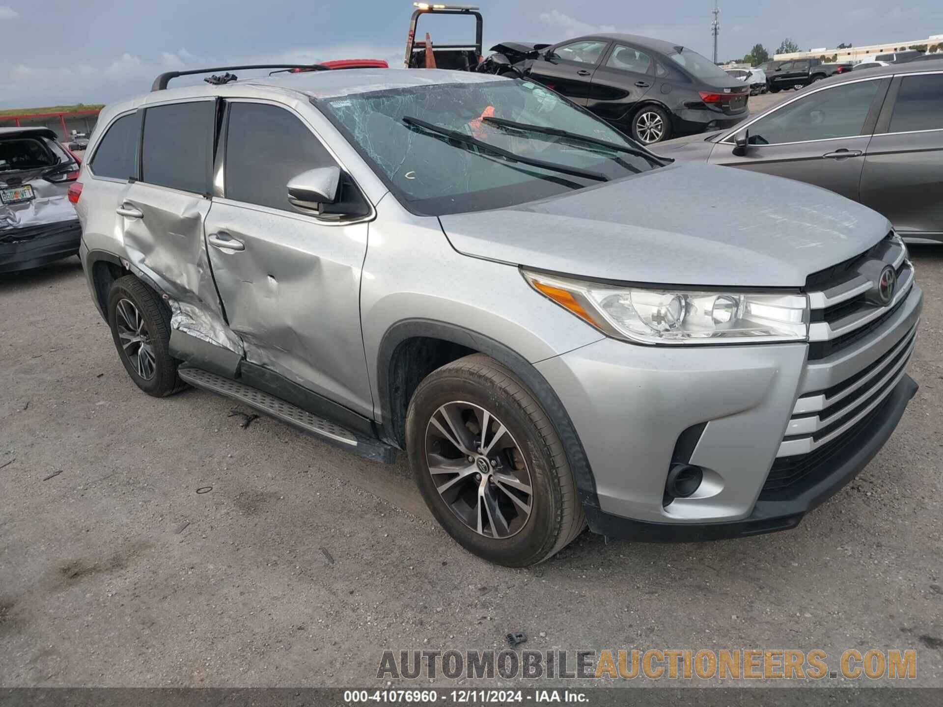 5TDZARFH7KS052716 TOYOTA HIGHLANDER 2019