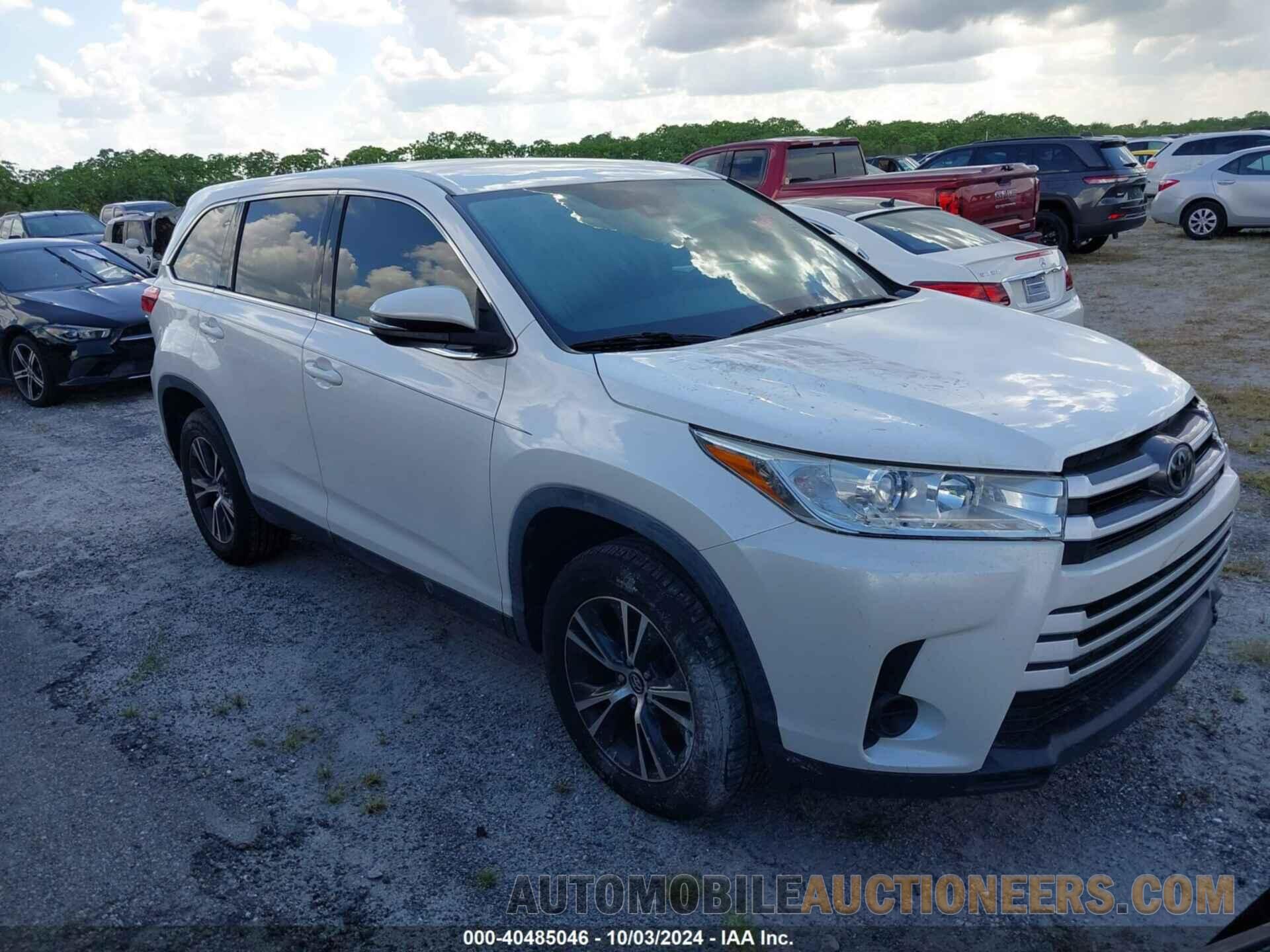 5TDZARFH7KS054658 TOYOTA HIGHLANDER 2019