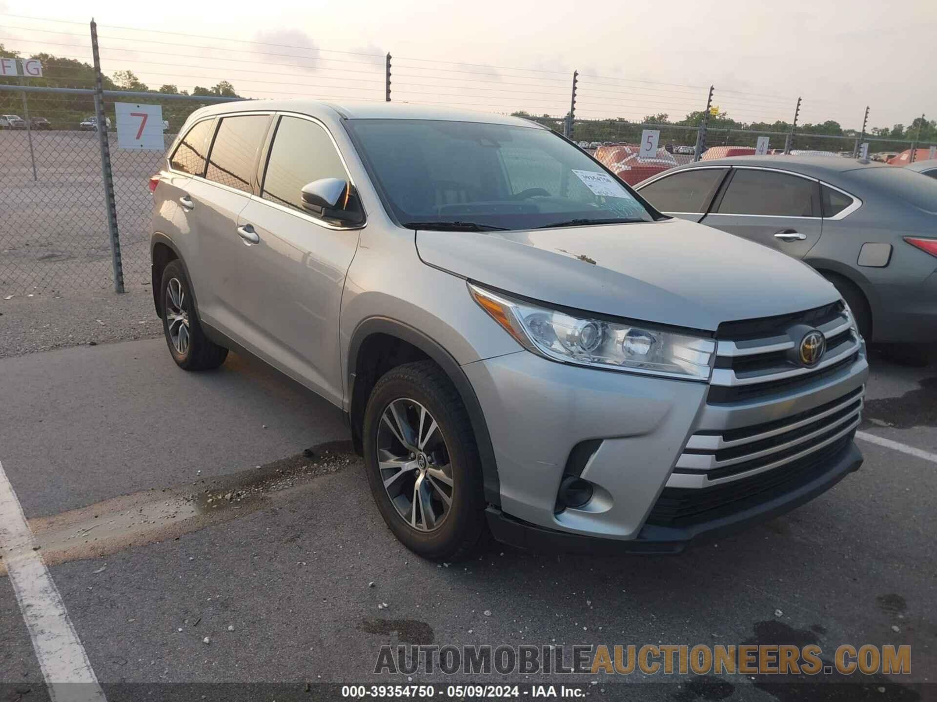 5TDZARFH7KS054899 TOYOTA HIGHLANDER 2019