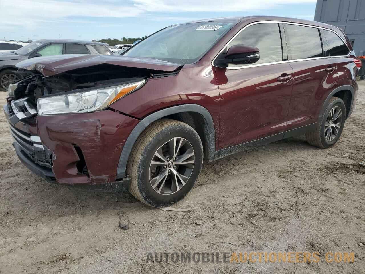 5TDZARFH7KS056815 TOYOTA HIGHLANDER 2019