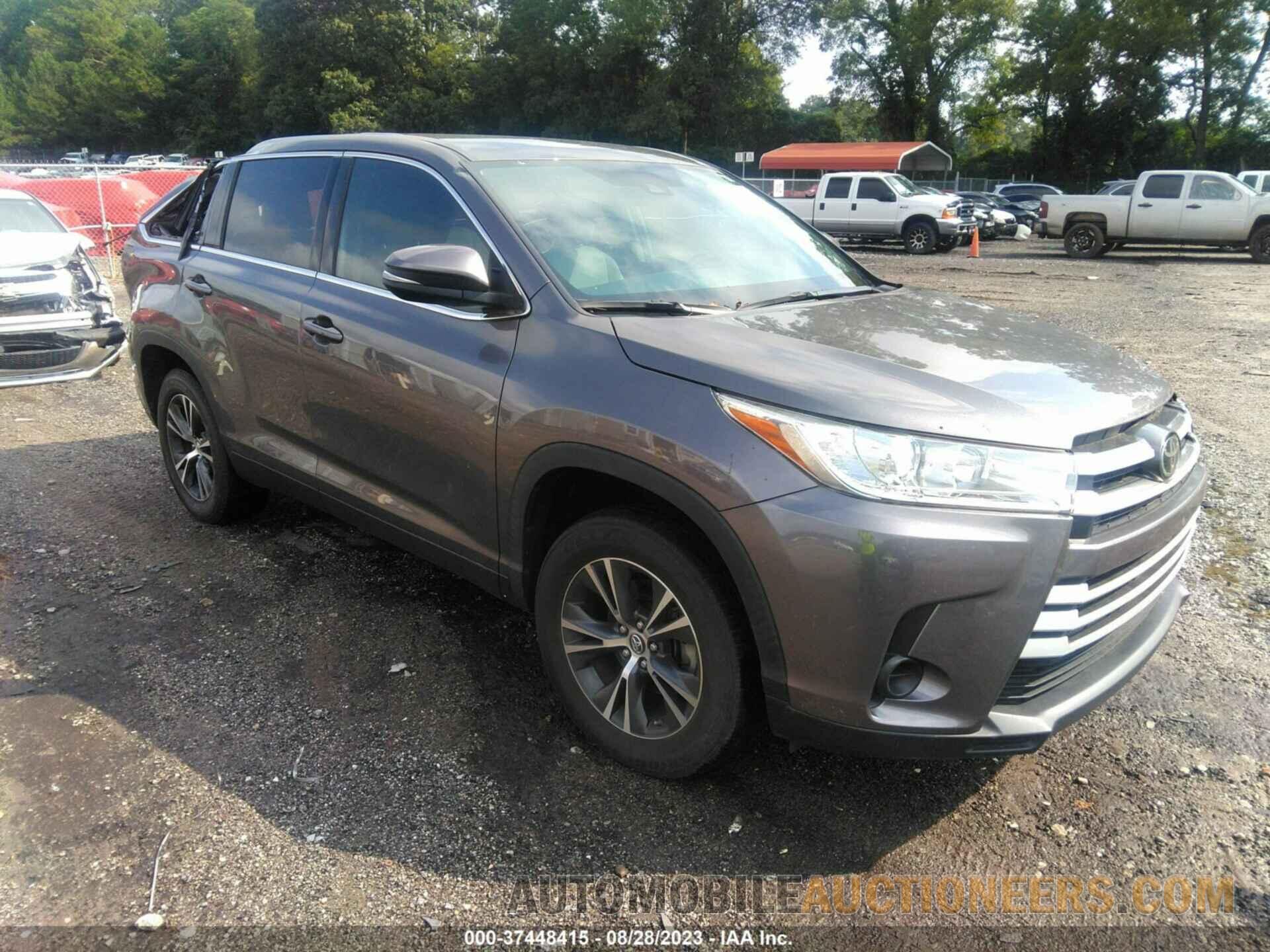 5TDZARFH7KS057902 TOYOTA HIGHLANDER 2019