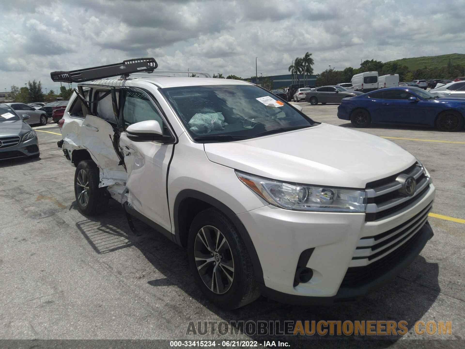 5TDZARFH7KS058645 TOYOTA HIGHLANDER 2019