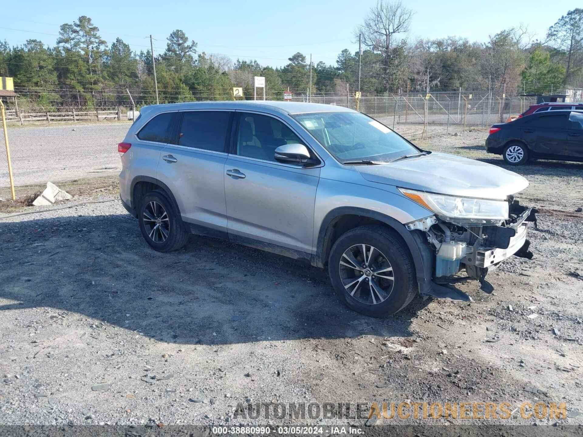 5TDZARFH7KS060167 TOYOTA HIGHLANDER 2019