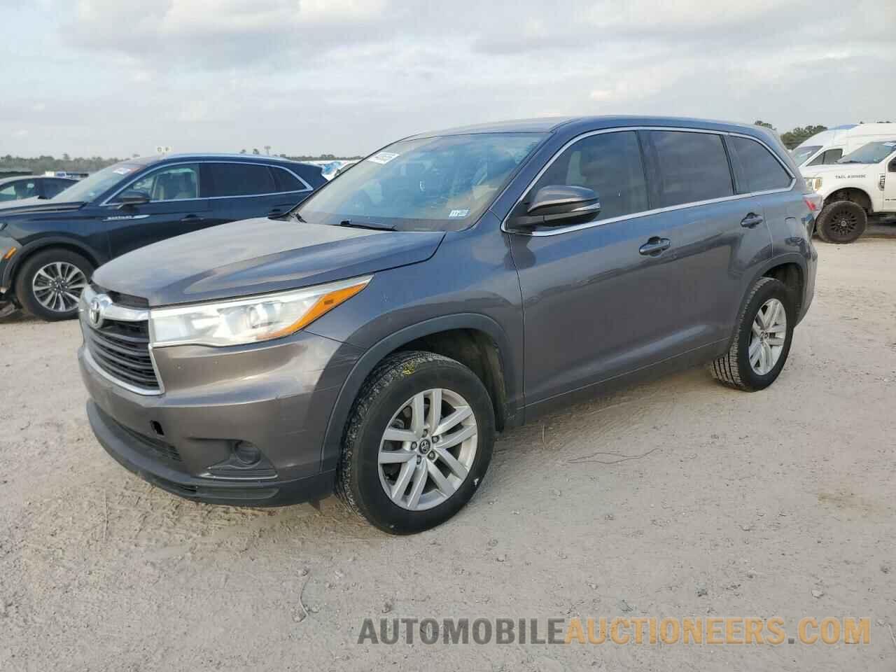 5TDZARFH8GS022678 TOYOTA HIGHLANDER 2016