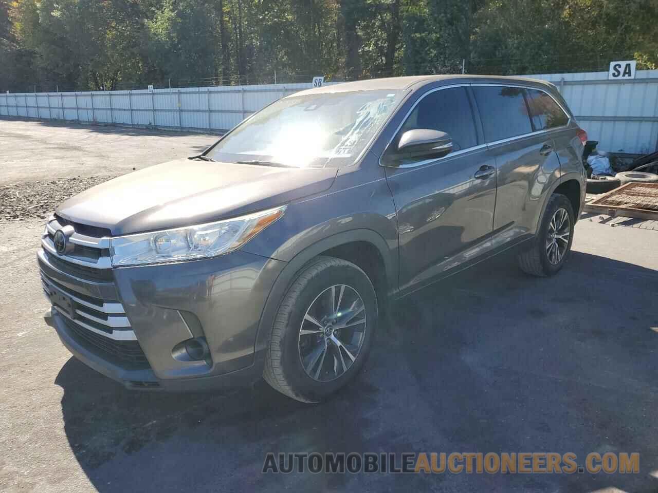 5TDZARFH8HS024240 TOYOTA HIGHLANDER 2017