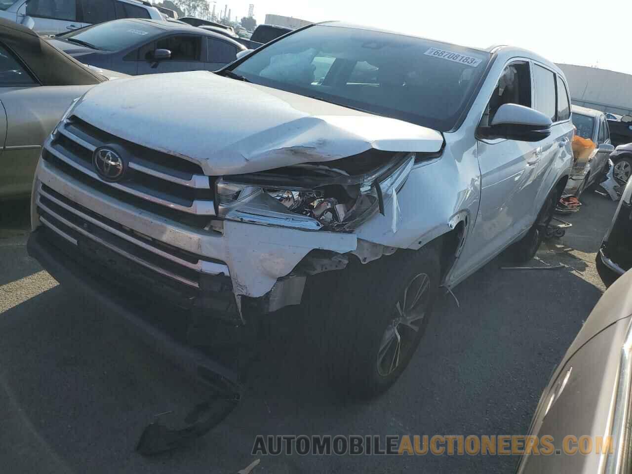 5TDZARFH8HS024660 TOYOTA HIGHLANDER 2017