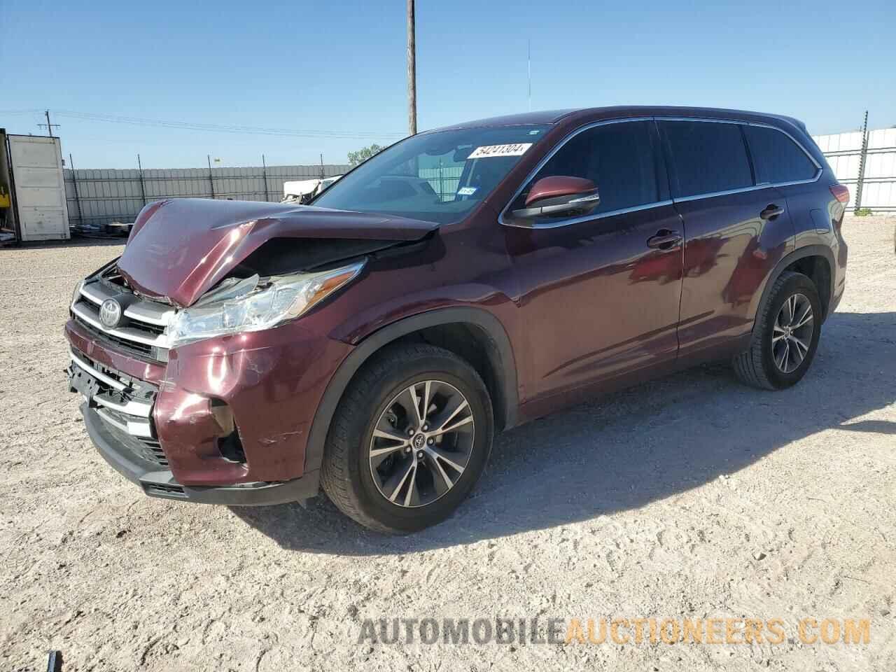 5TDZARFH8JS036233 TOYOTA HIGHLANDER 2018