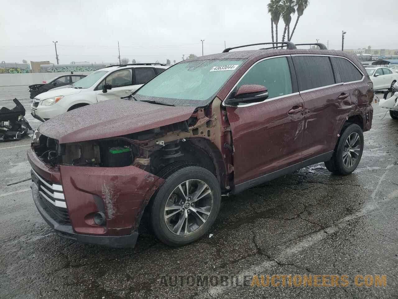 5TDZARFH8KS043295 TOYOTA HIGHLANDER 2019