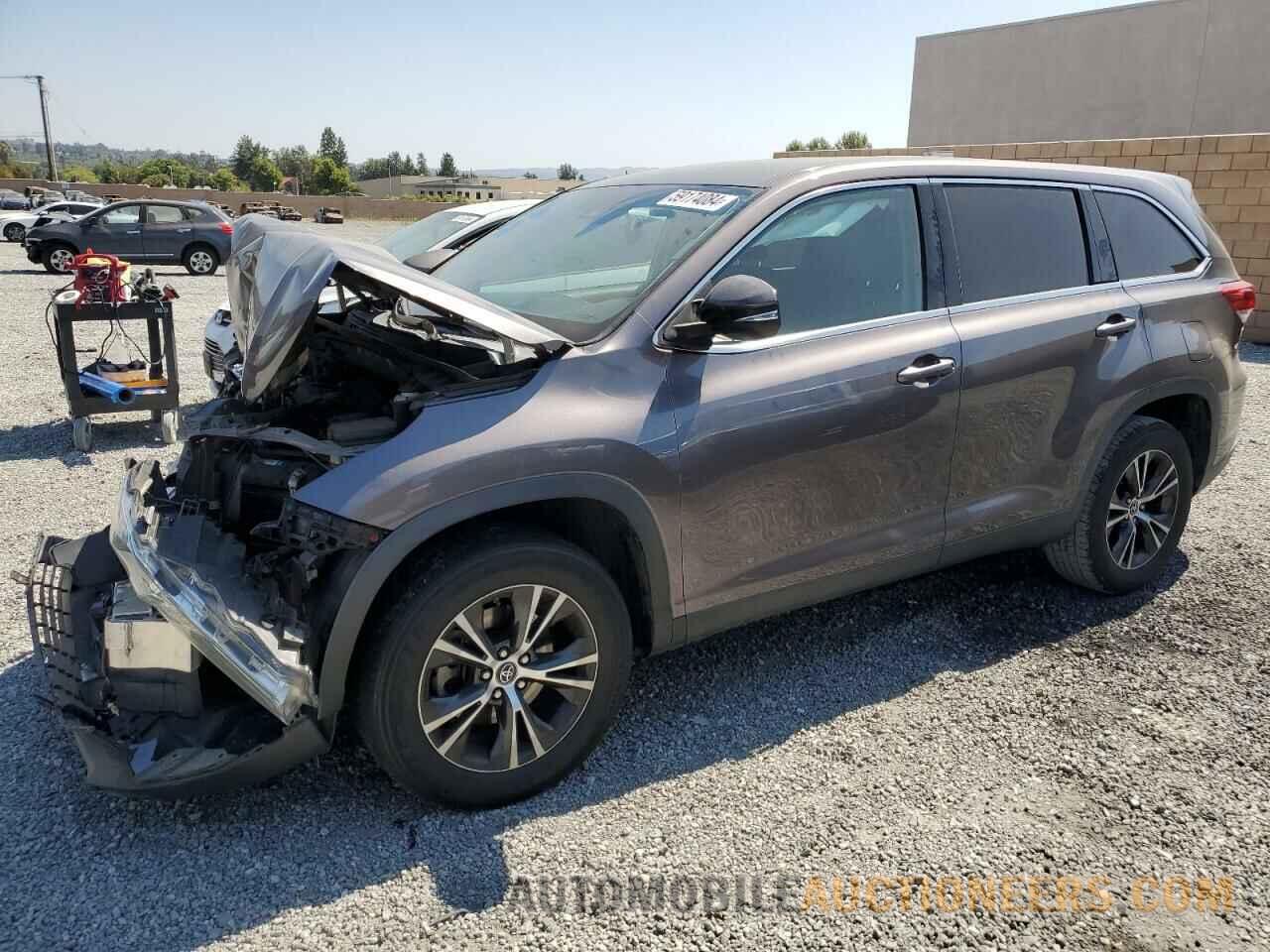 5TDZARFH8KS046231 TOYOTA HIGHLANDER 2019