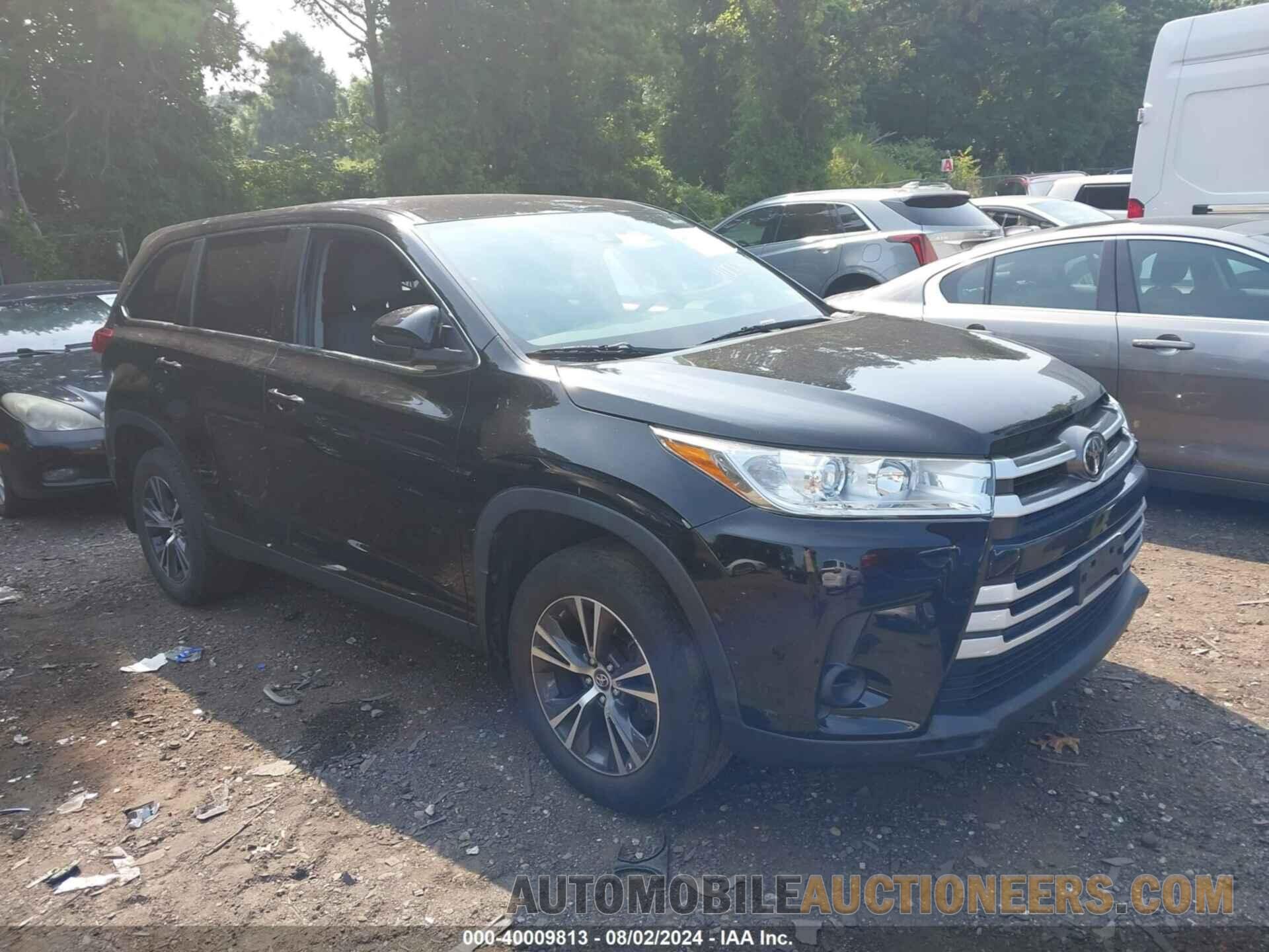 5TDZARFH8KS051834 TOYOTA HIGHLANDER 2019